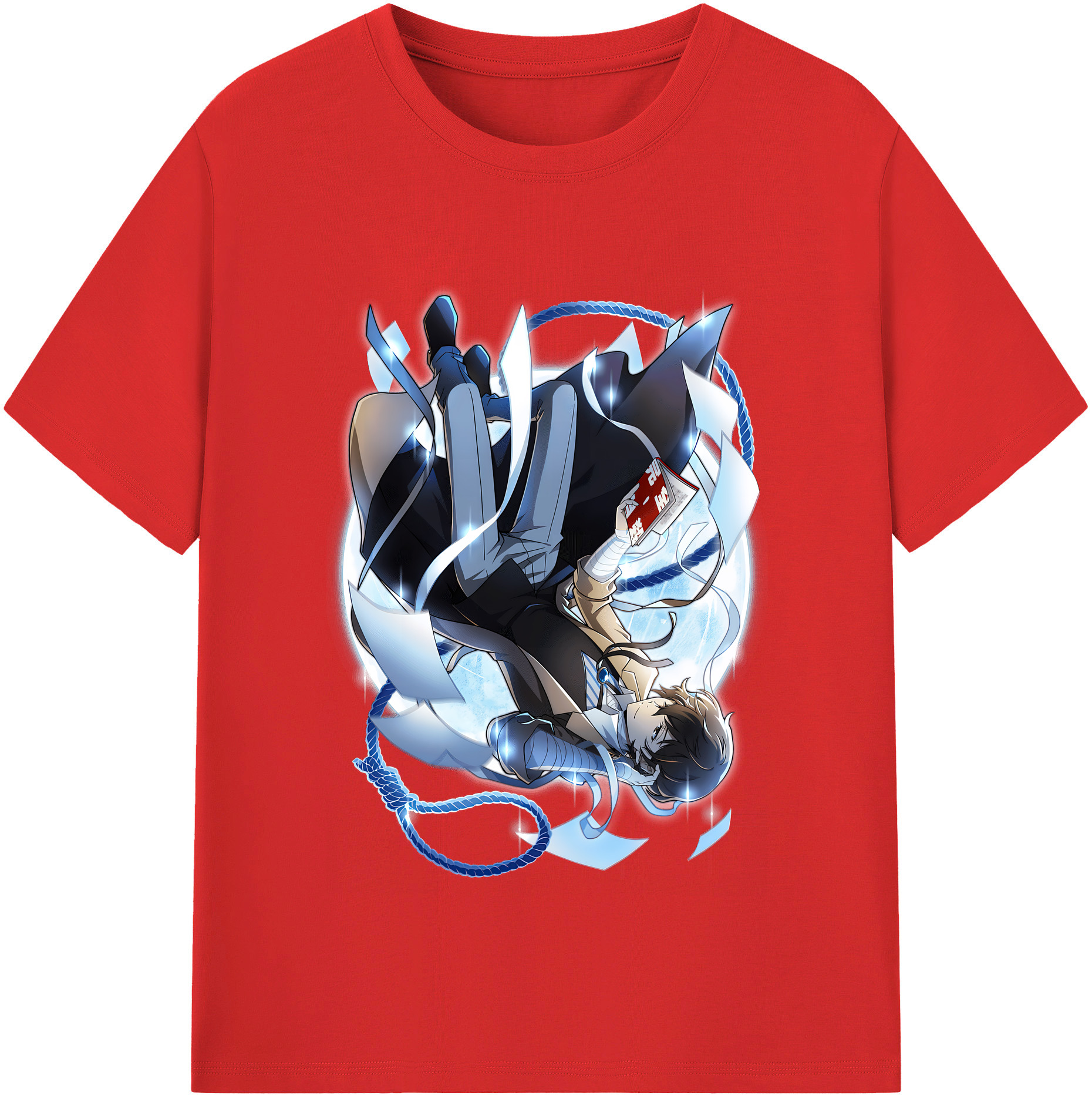 （画像用） 文豪ストレイドッグス Bungo Stray Dogs レディースカジュアルプリントTシャツ（綿100％）