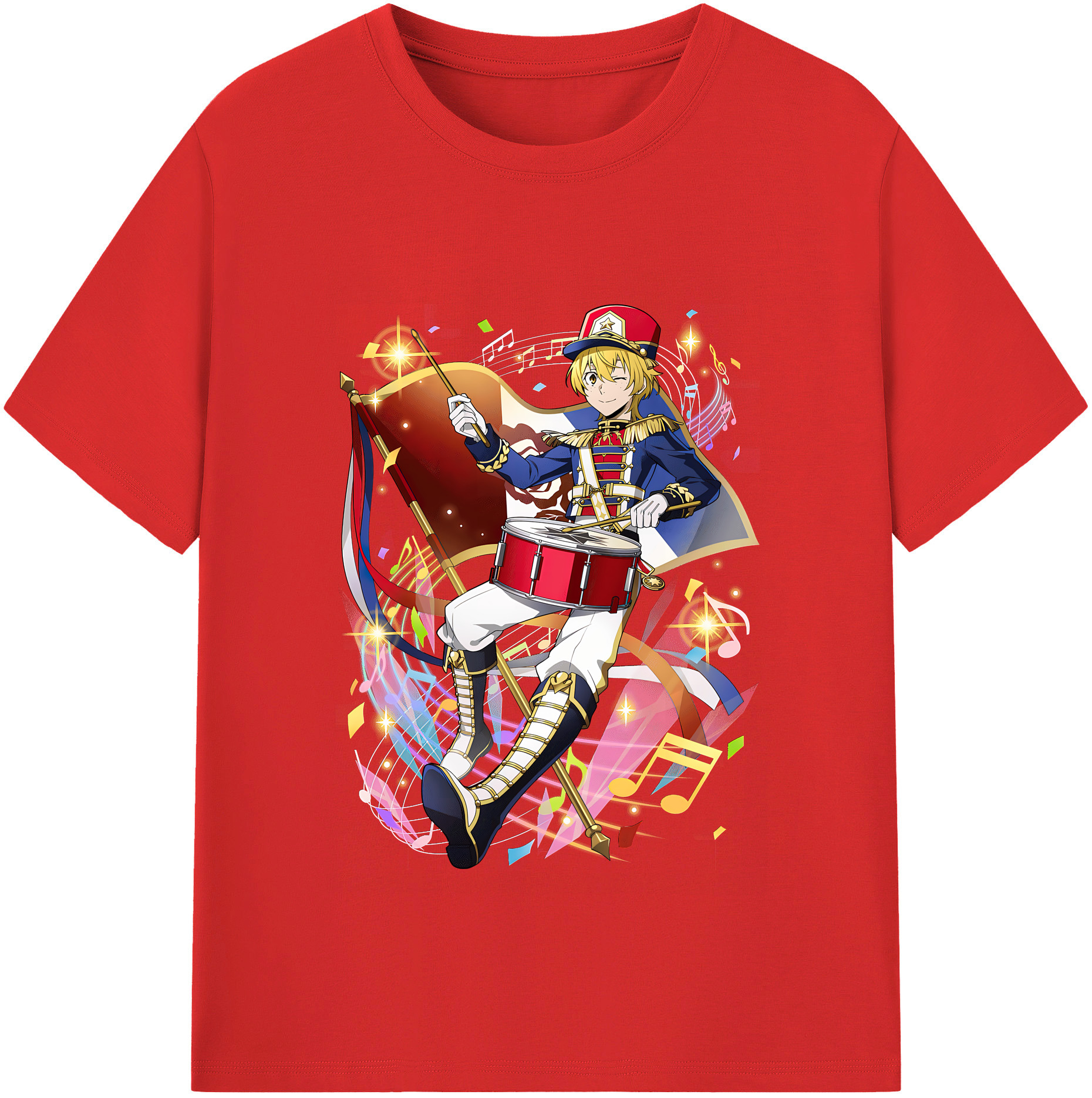（画像用） 文豪ストレイドッグス Bungo Stray Dogs レディースカジュアルプリントTシャツ（綿100％）
