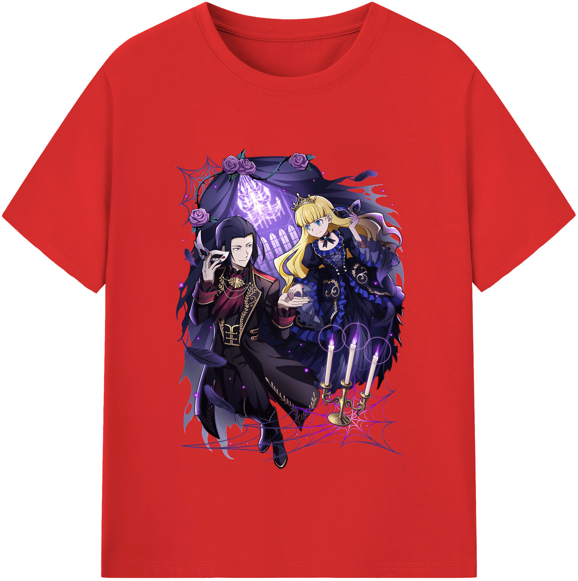 （画像用） 文豪ストレイドッグス Bungo Stray Dogs レディースカジュアルプリントTシャツ（綿100％）