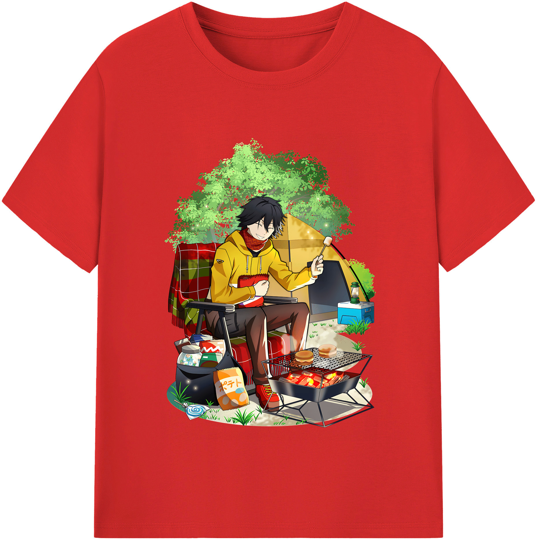 （画像用） 文豪ストレイドッグス Bungo Stray Dogs レディースカジュアルプリントTシャツ（綿100％）