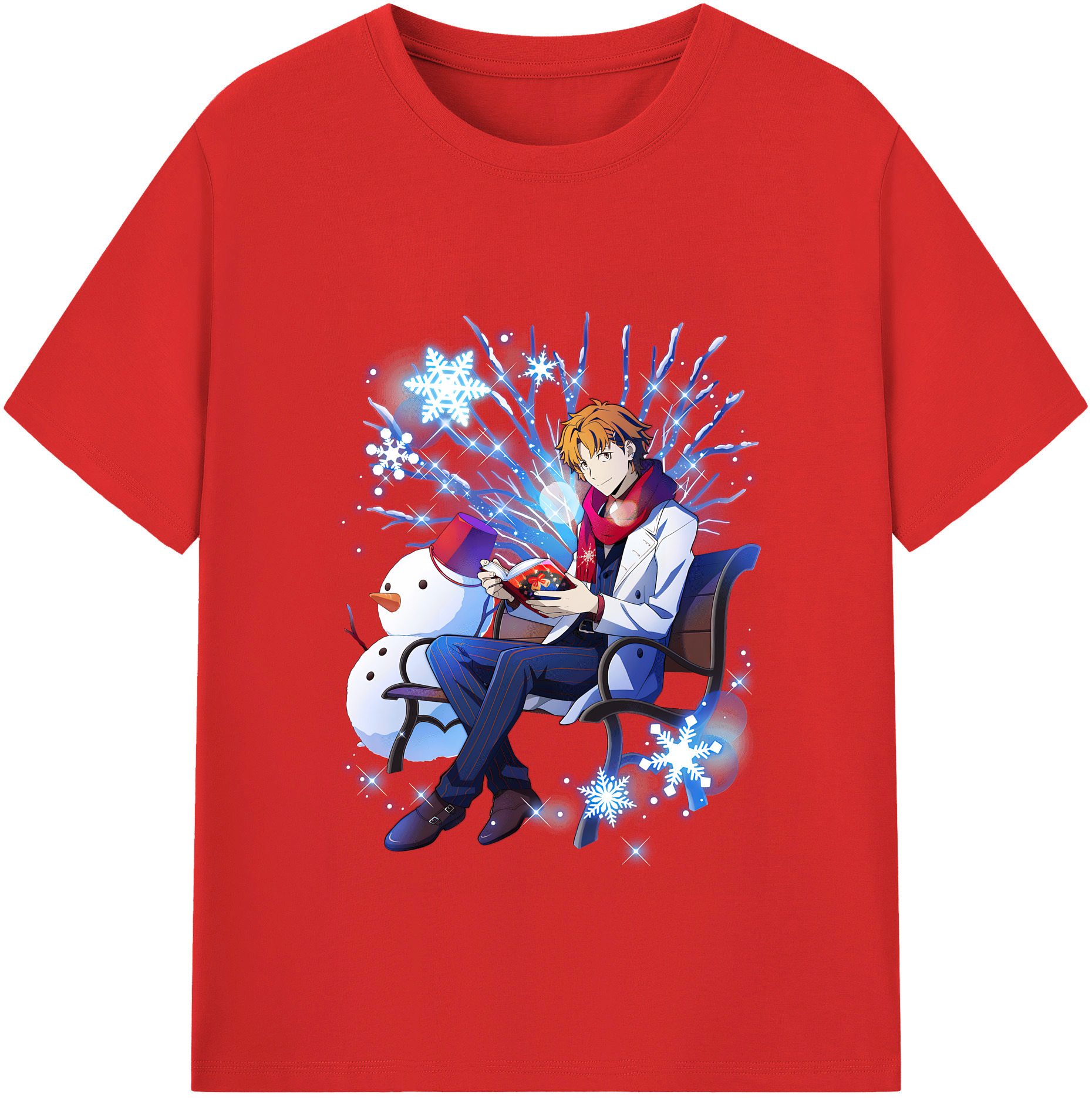 （画像用） 文豪ストレイドッグス Bungo Stray Dogs レディースカジュアルプリントTシャツ（綿100％）