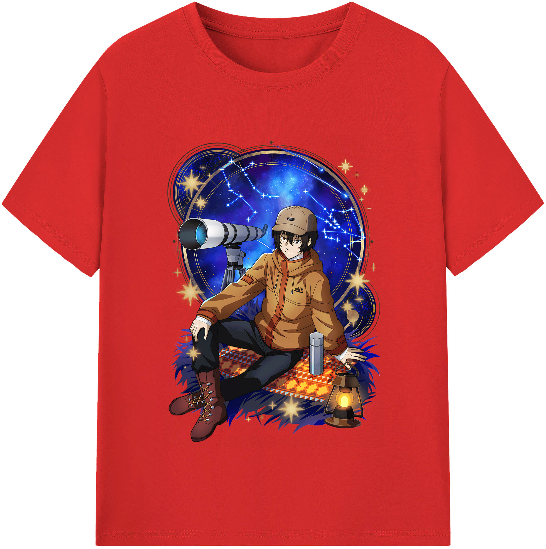 （画像用） 文豪ストレイドッグス Bungo Stray Dogs レディースカジュアルプリントTシャツ（綿100％）