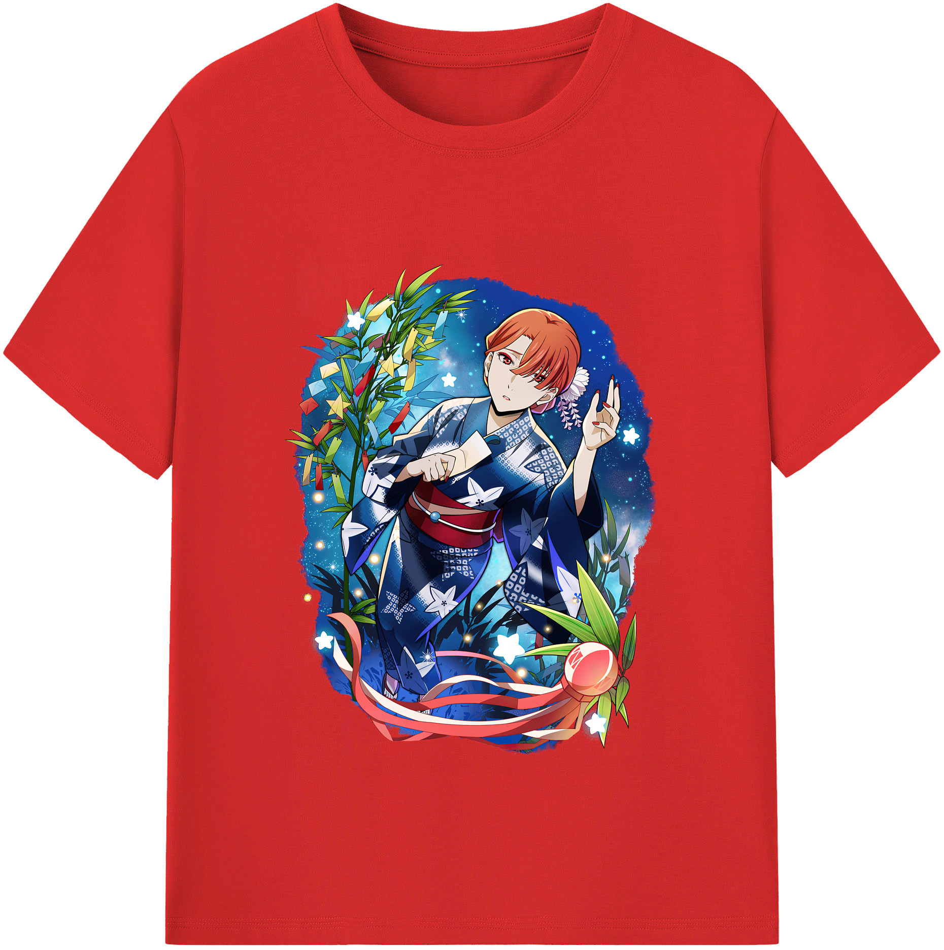 （画像用） 文豪ストレイドッグス Bungo Stray Dogs レディースカジュアルプリントTシャツ（綿100％）