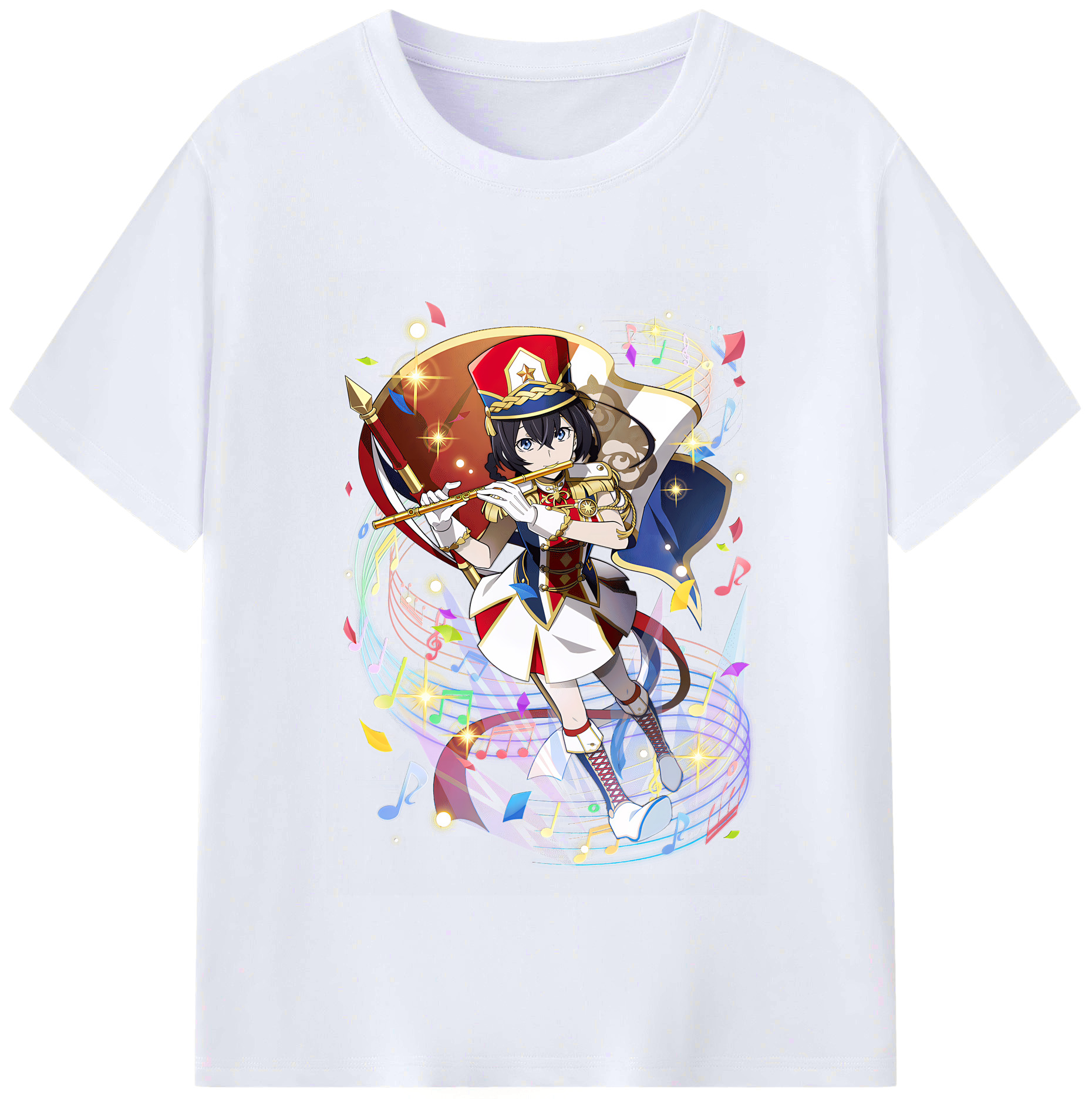 （画像用） 文豪ストレイドッグス Bungo Stray Dogs レディースカジュアルプリントTシャツ（綿100％）
