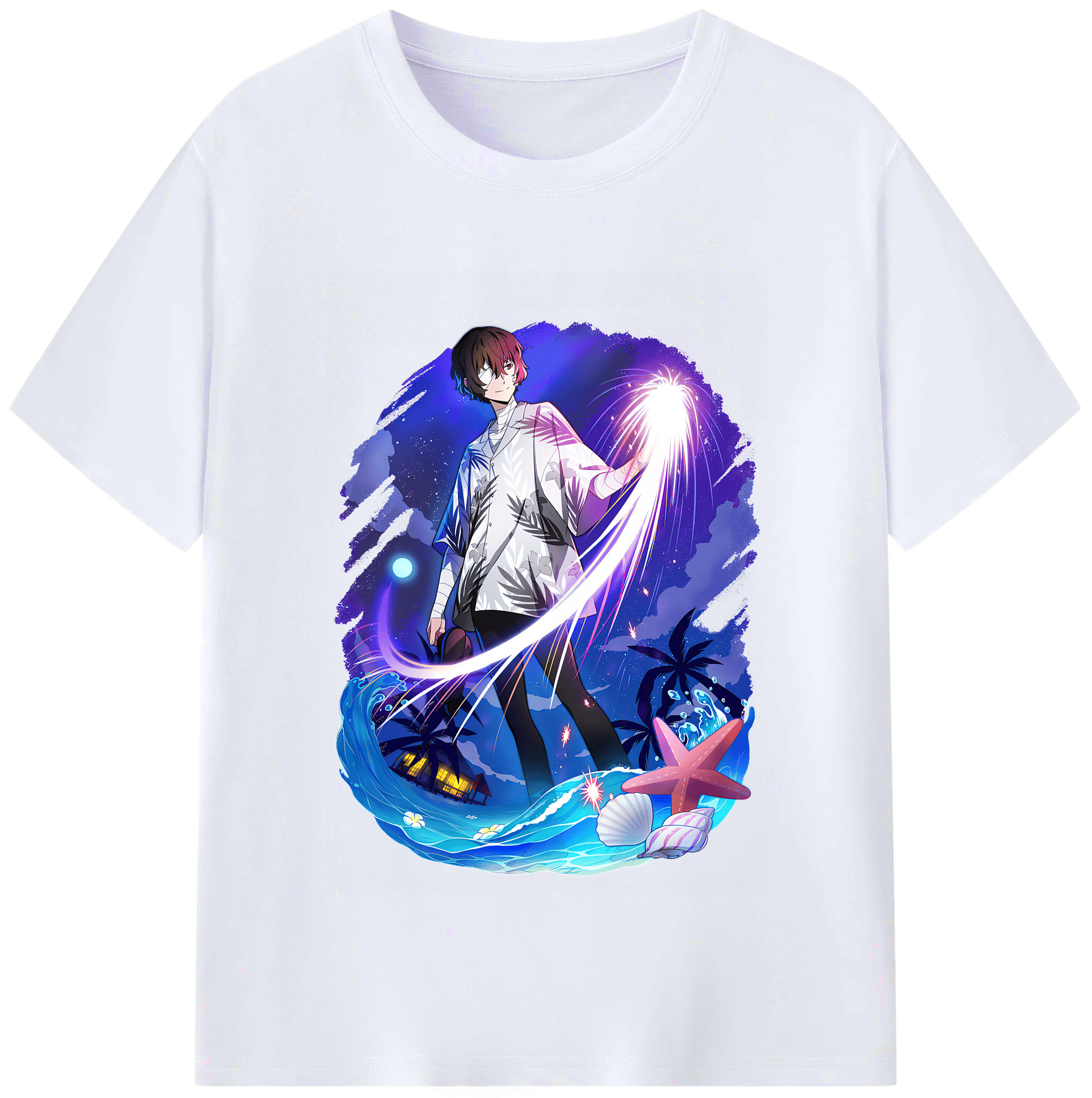（画像用） 文豪ストレイドッグス Bungo Stray Dogs レディースカジュアルプリントTシャツ（綿100％）