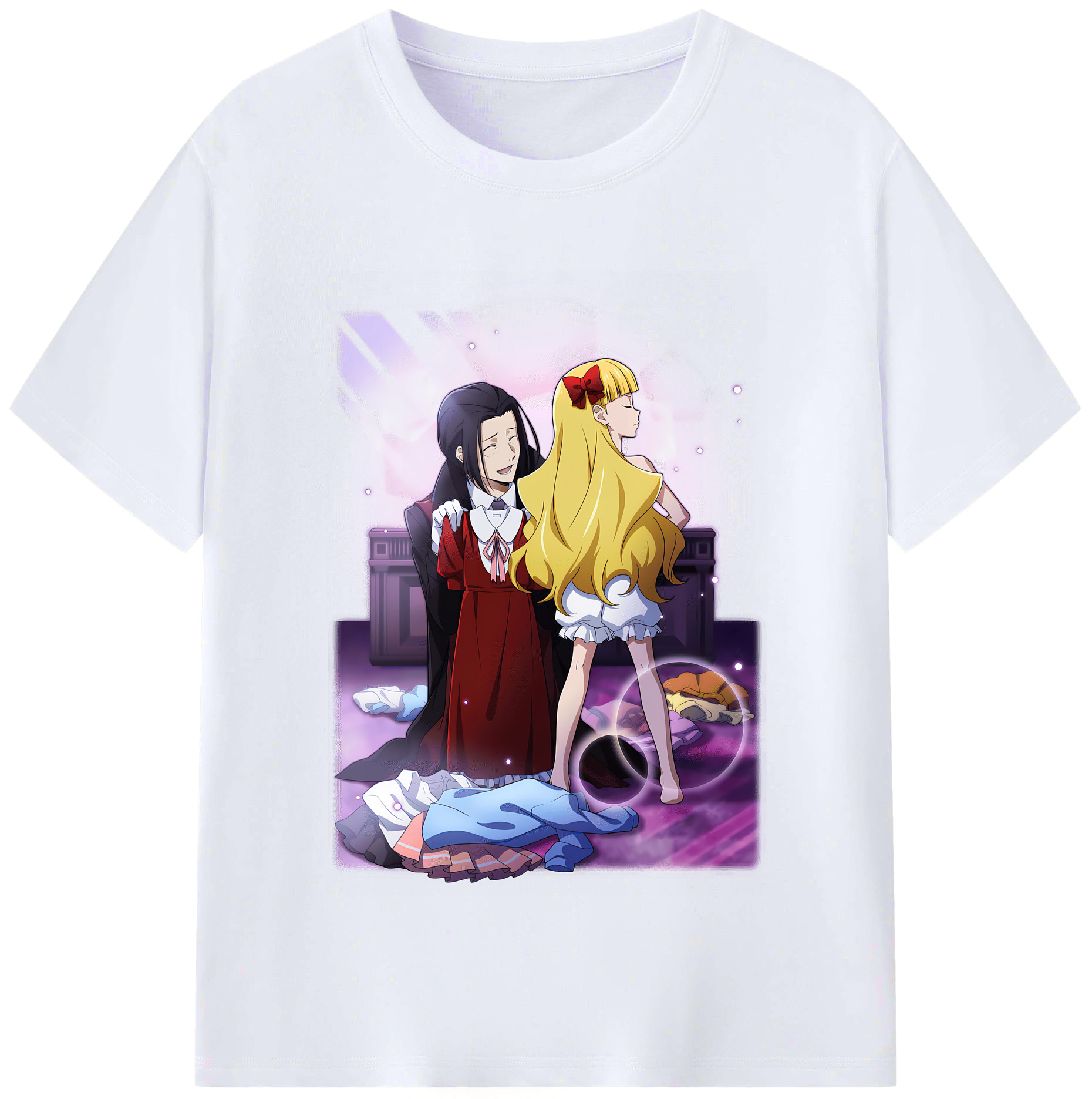 （画像用） 文豪ストレイドッグス Bungo Stray Dogs レディースカジュアルプリントTシャツ（綿100％）