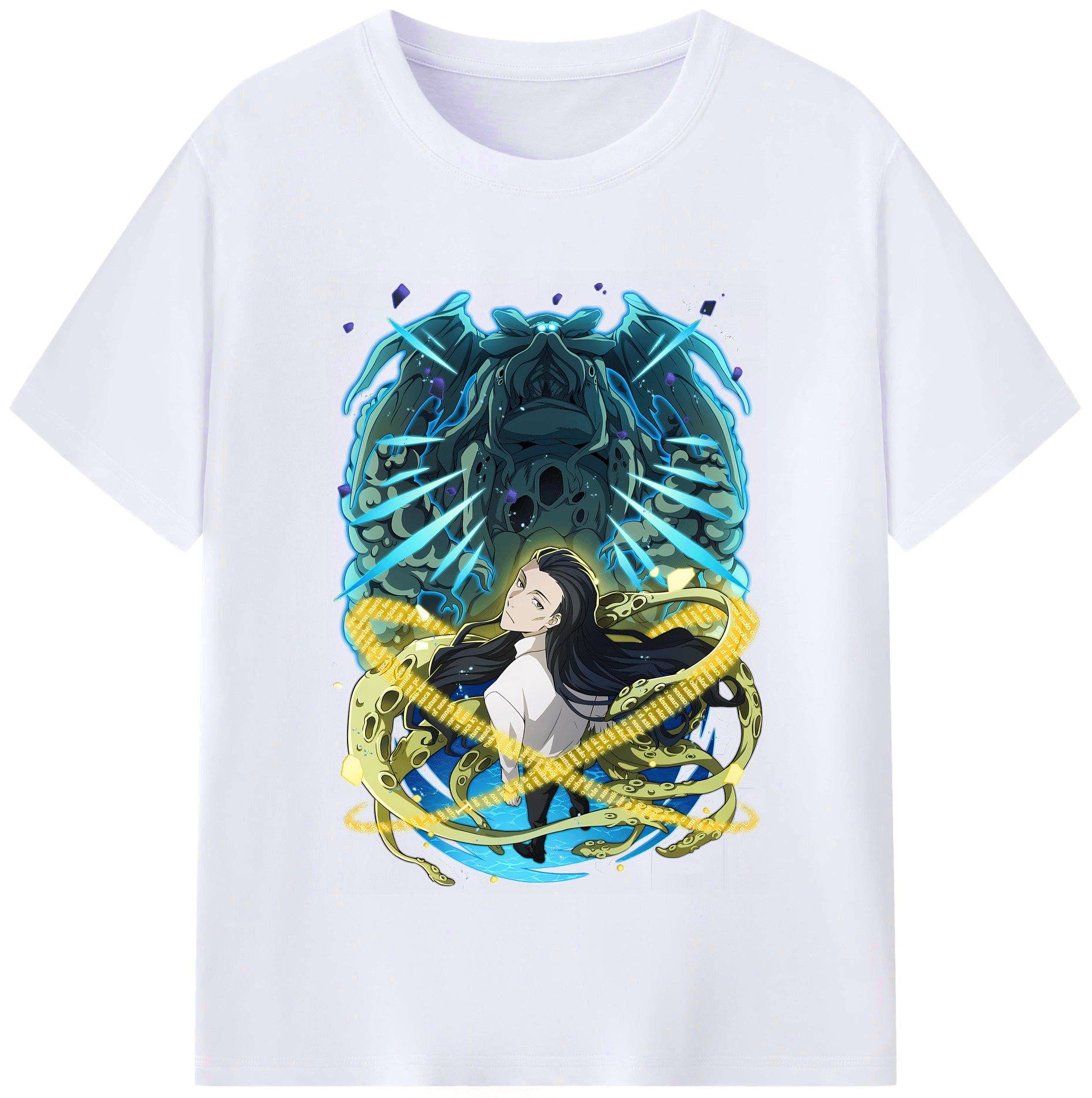 （画像用） 文豪ストレイドッグス Bungo Stray Dogs レディースカジュアルプリントTシャツ（綿100％）