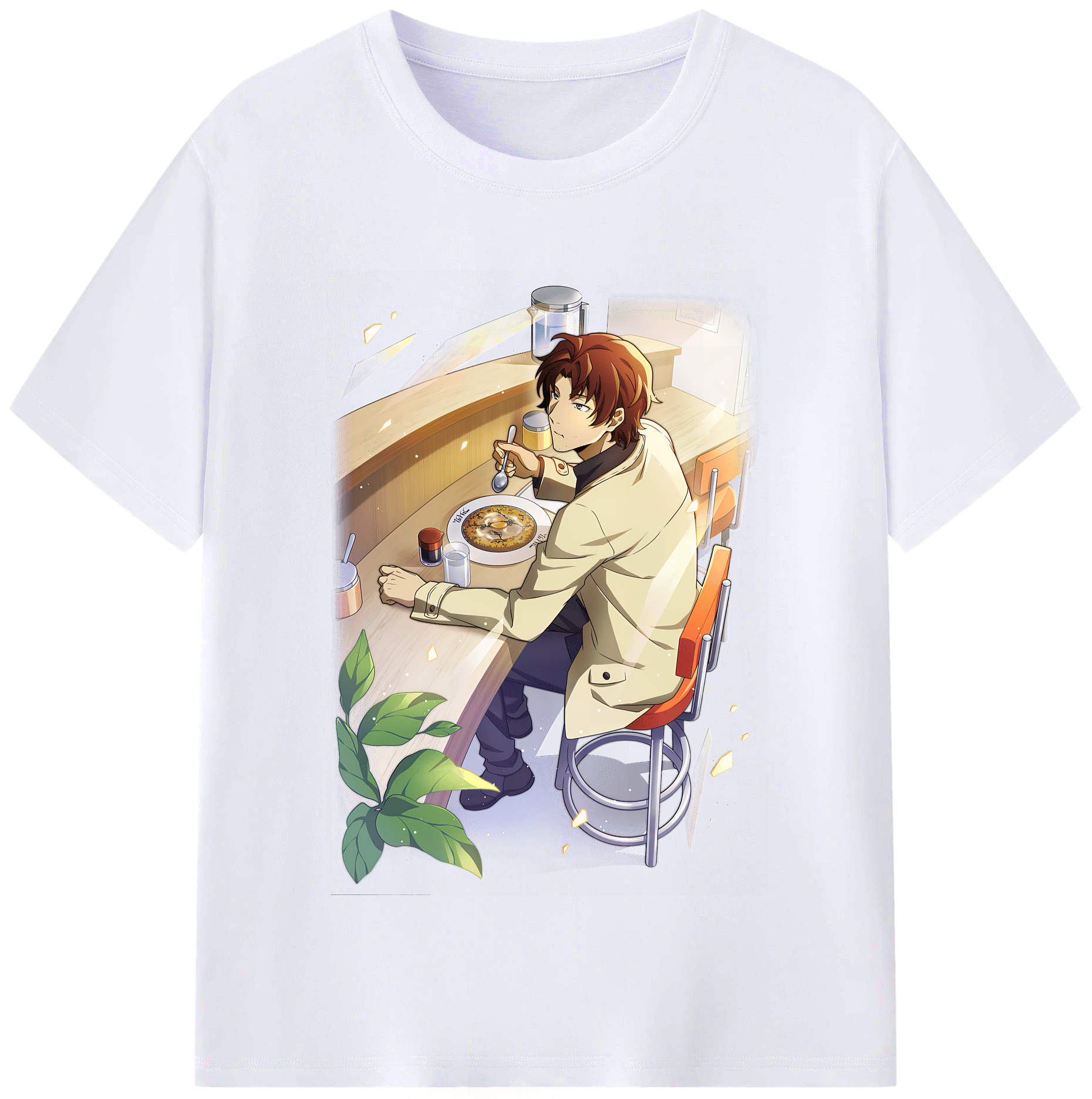 （画像用） 文豪ストレイドッグス Bungo Stray Dogs レディースカジュアルプリントTシャツ（綿100％）