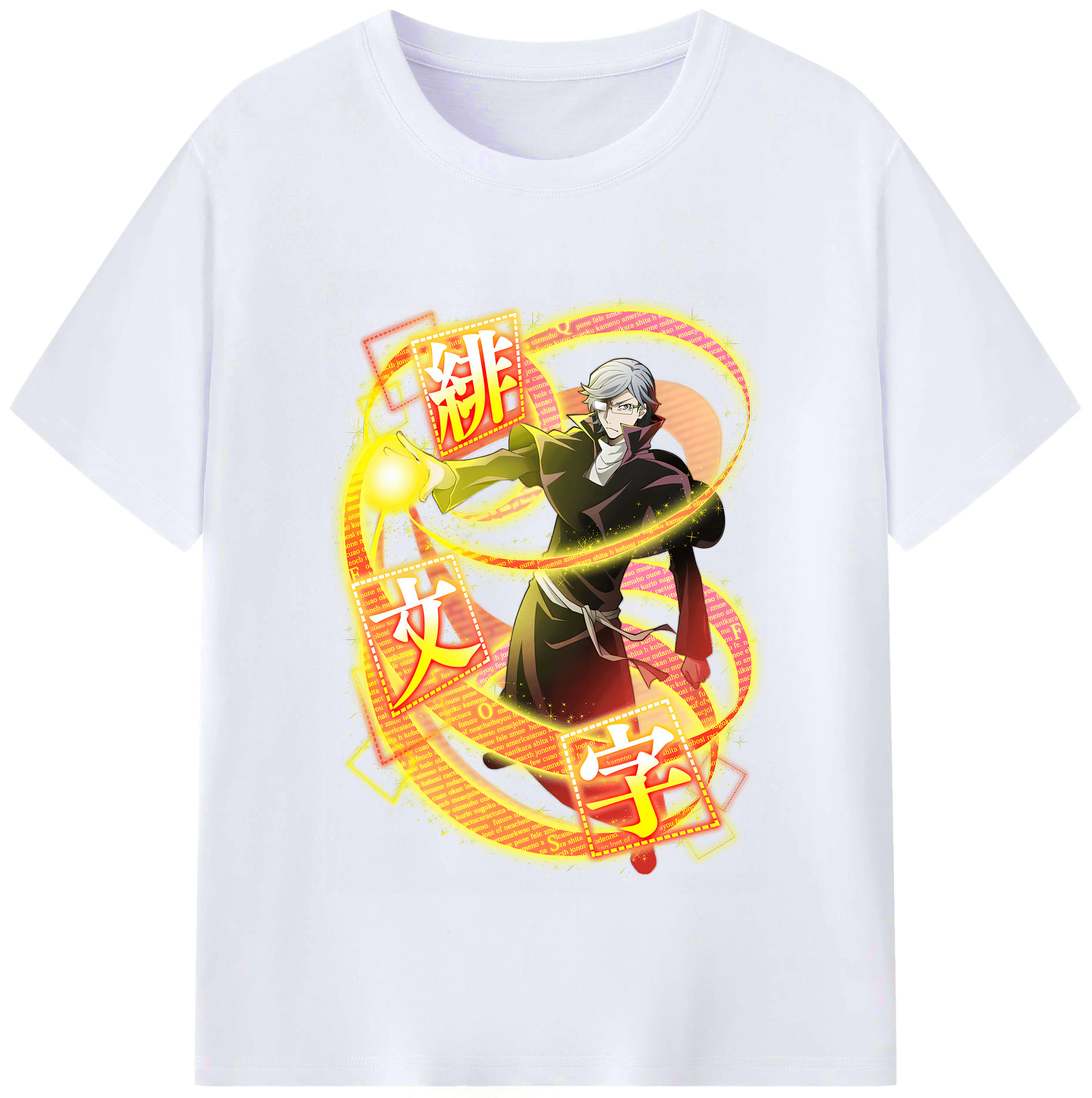 （画像用） 文豪ストレイドッグス Bungo Stray Dogs レディースカジュアルプリントTシャツ（綿100％）