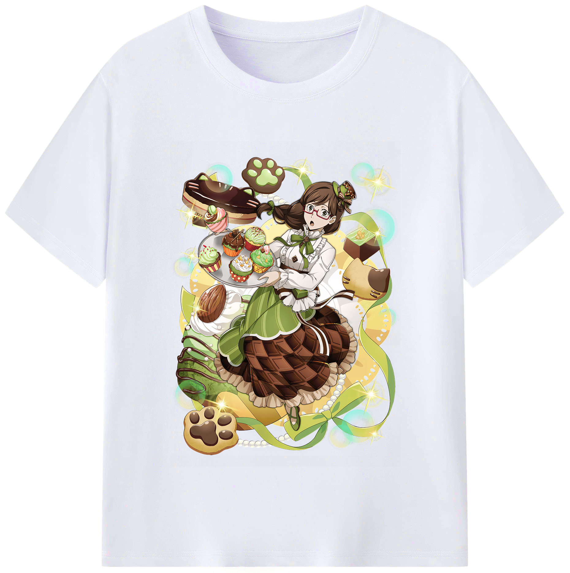 （画像用） 文豪ストレイドッグス Bungo Stray Dogs レディースカジュアルプリントTシャツ（綿100％）
