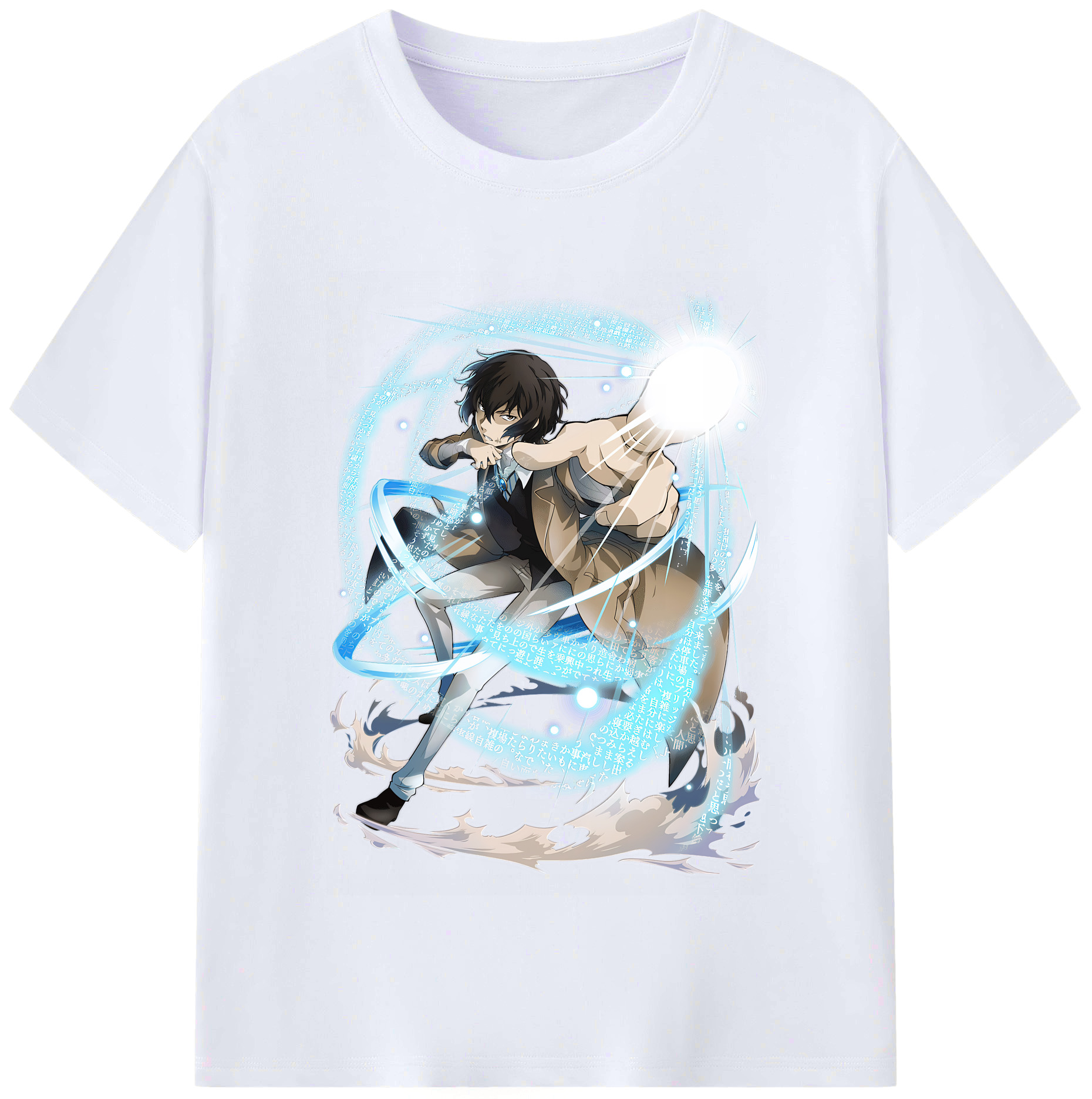 （画像用） 文豪ストレイドッグス Bungo Stray Dogs レディースカジュアルプリントTシャツ（綿100％）