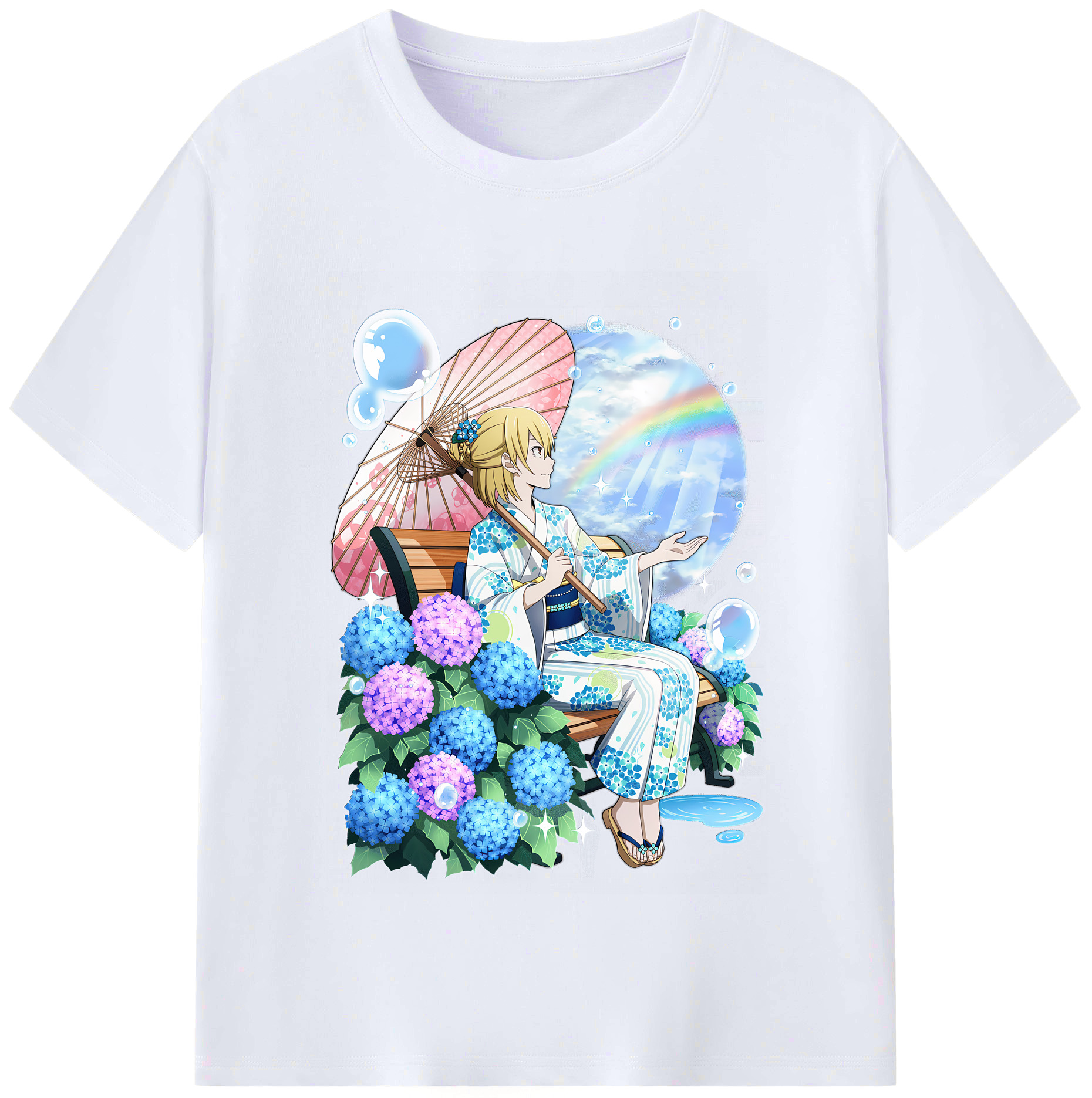 （画像用） 文豪ストレイドッグス Bungo Stray Dogs レディースカジュアルプリントTシャツ（綿100％）