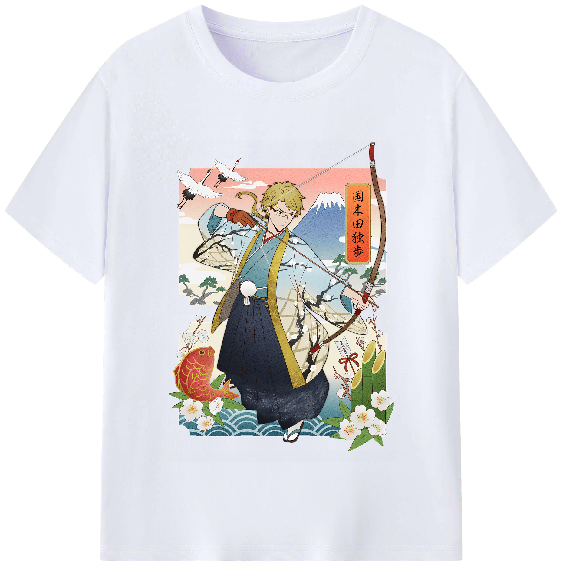 （画像用） 文豪ストレイドッグス Bungo Stray Dogs レディースカジュアルプリントTシャツ（綿100％）
