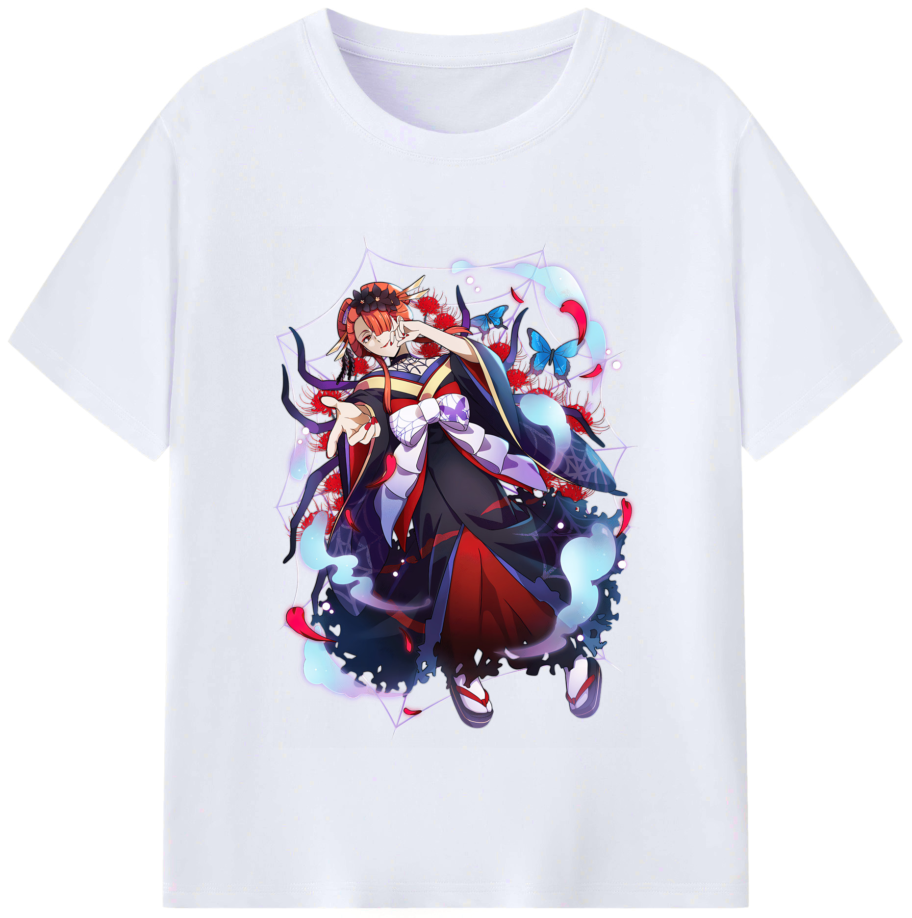 （画像用） 文豪ストレイドッグス Bungo Stray Dogs レディースカジュアルプリントTシャツ（綿100％）