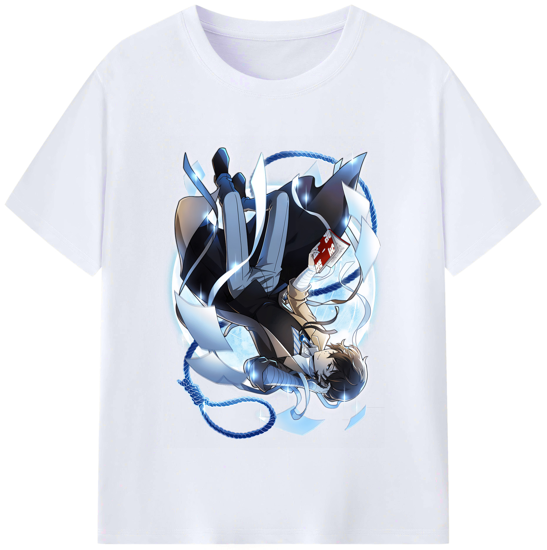 （画像用） 文豪ストレイドッグス Bungo Stray Dogs レディースカジュアルプリントTシャツ（綿100％）