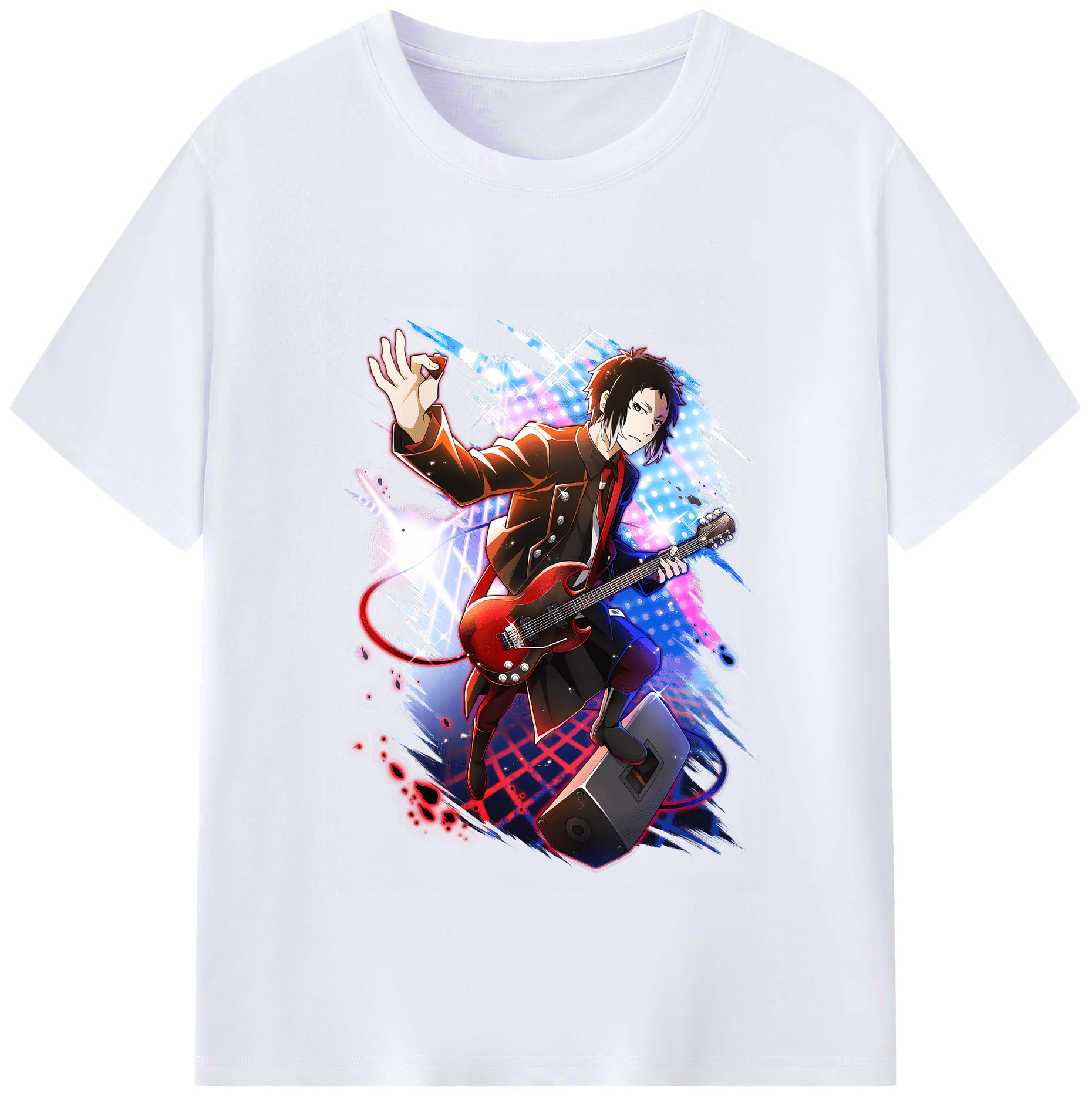 （画像用） 文豪ストレイドッグス Bungo Stray Dogs レディースカジュアルプリントTシャツ（綿100％）