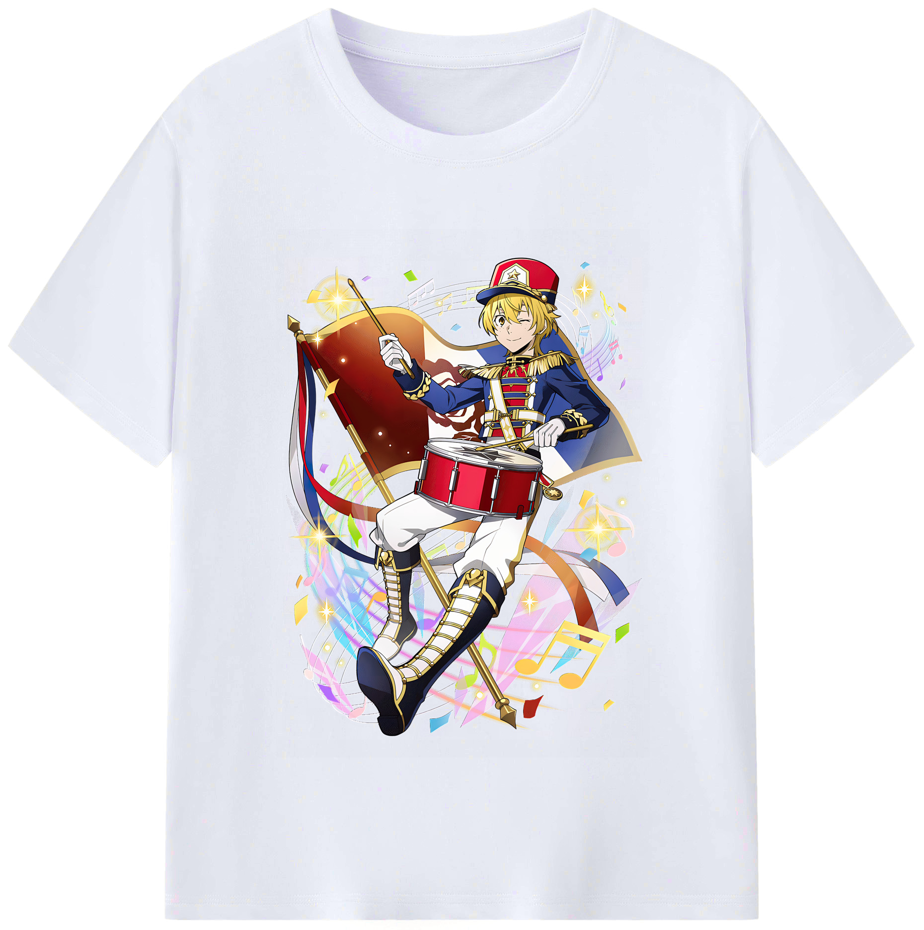 （画像用） 文豪ストレイドッグス Bungo Stray Dogs レディースカジュアルプリントTシャツ（綿100％）