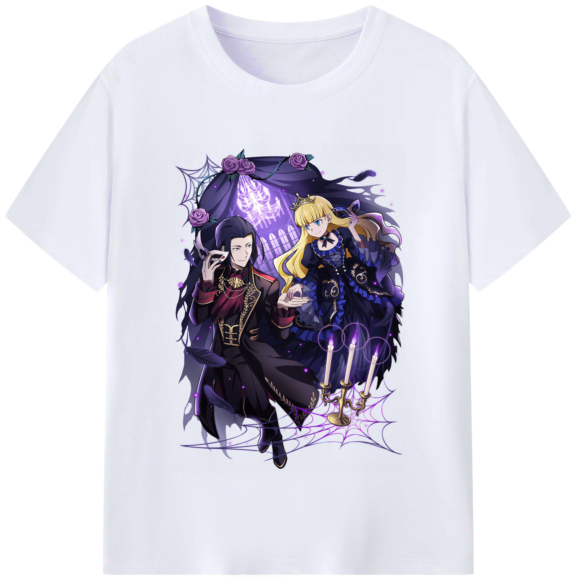（画像用） 文豪ストレイドッグス Bungo Stray Dogs レディースカジュアルプリントTシャツ（綿100％）