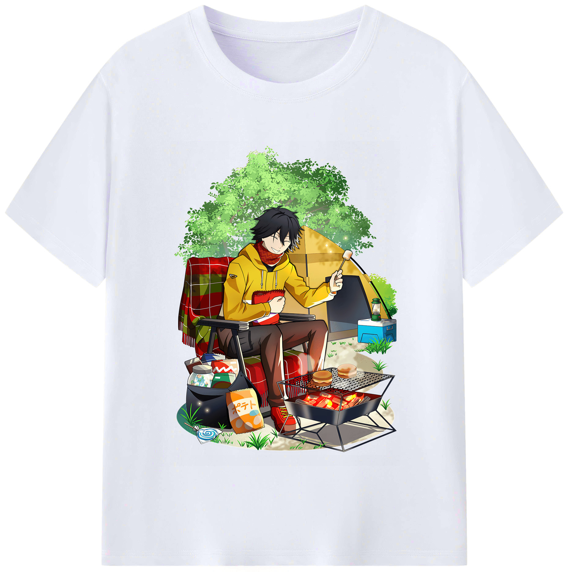 （画像用） 文豪ストレイドッグス Bungo Stray Dogs レディースカジュアルプリントTシャツ（綿100％）