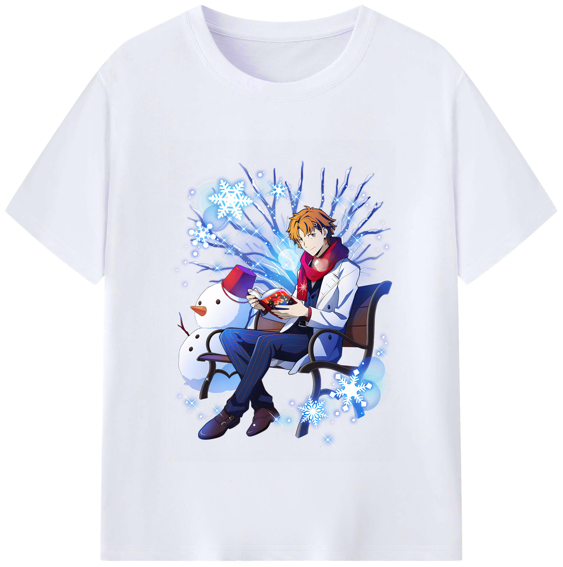 （画像用） 文豪ストレイドッグス Bungo Stray Dogs レディースカジュアルプリントTシャツ（綿100％）