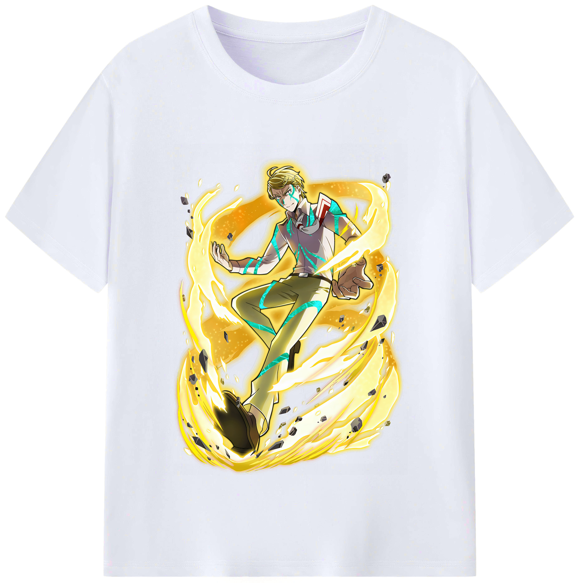 （画像用） 文豪ストレイドッグス Bungo Stray Dogs レディースカジュアルプリントTシャツ（綿100％）