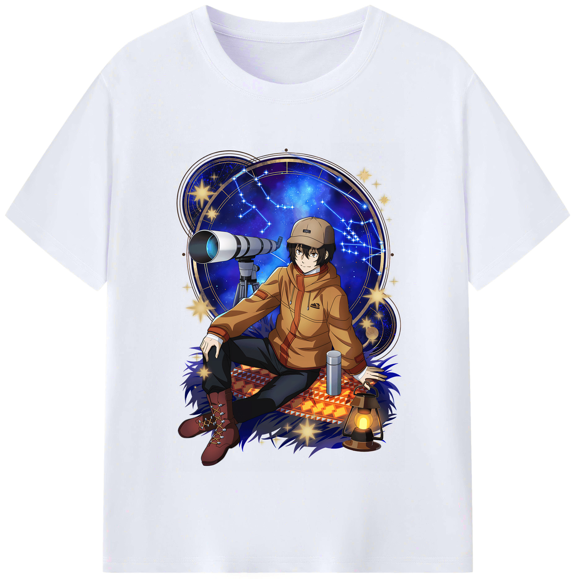 （画像用） 文豪ストレイドッグス Bungo Stray Dogs レディースカジュアルプリントTシャツ（綿100％）