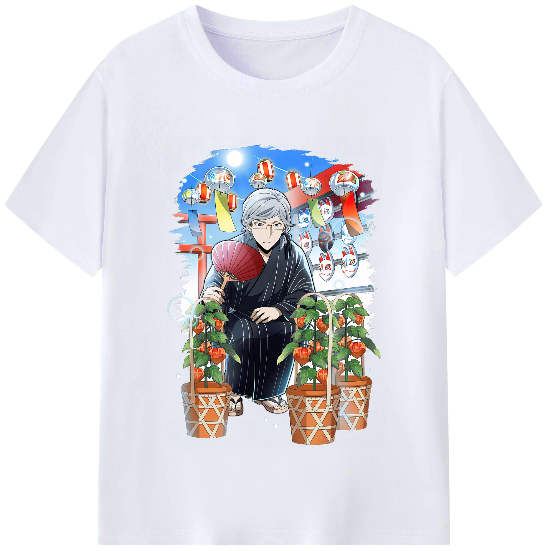 （画像用） 文豪ストレイドッグス Bungo Stray Dogs レディースカジュアルプリントTシャツ（綿100％）
