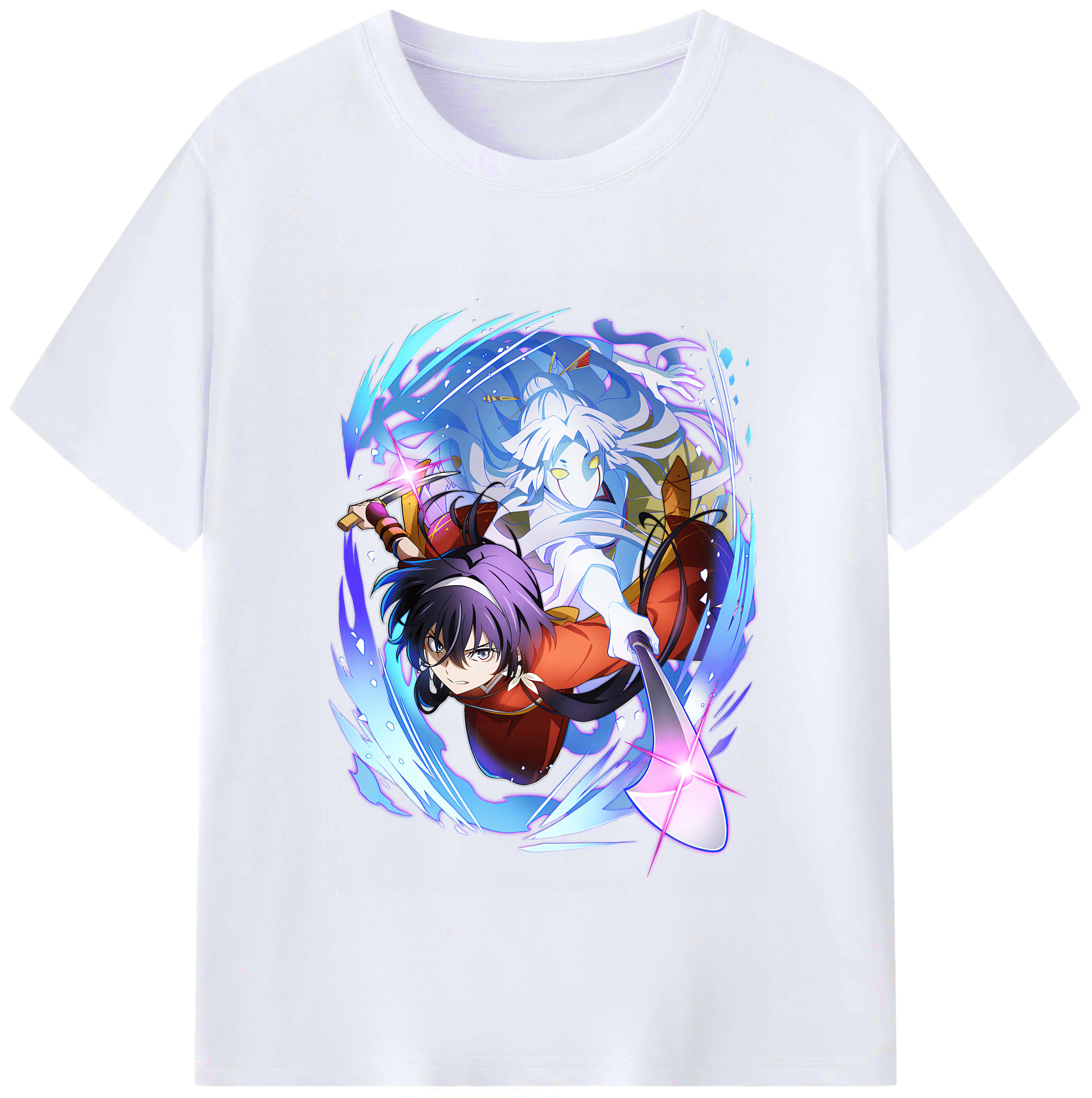 （画像用） 文豪ストレイドッグス Bungo Stray Dogs レディースカジュアルプリントTシャツ（綿100％）
