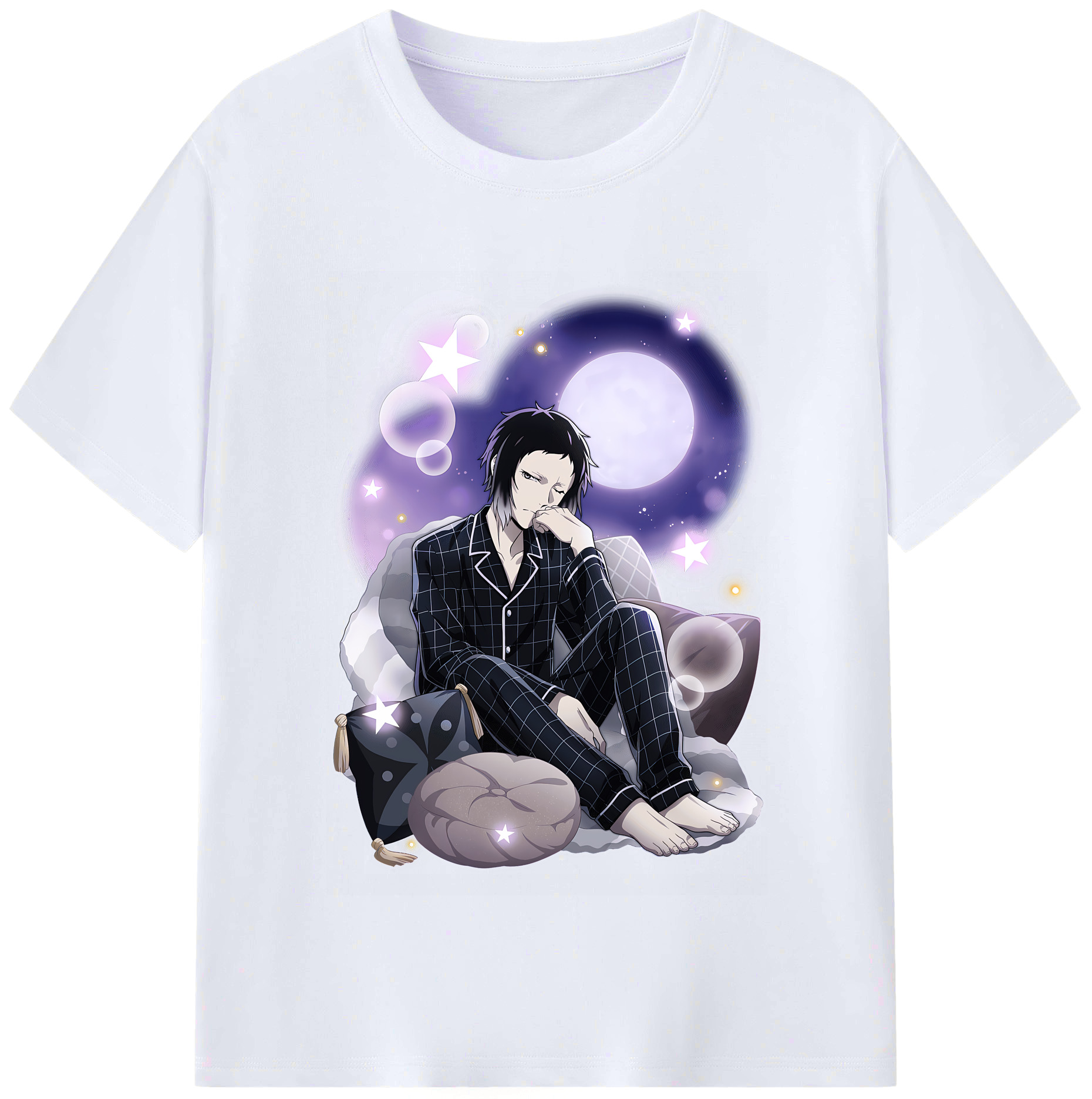 （画像用） 文豪ストレイドッグス Bungo Stray Dogs レディースカジュアルプリントTシャツ（綿100％）