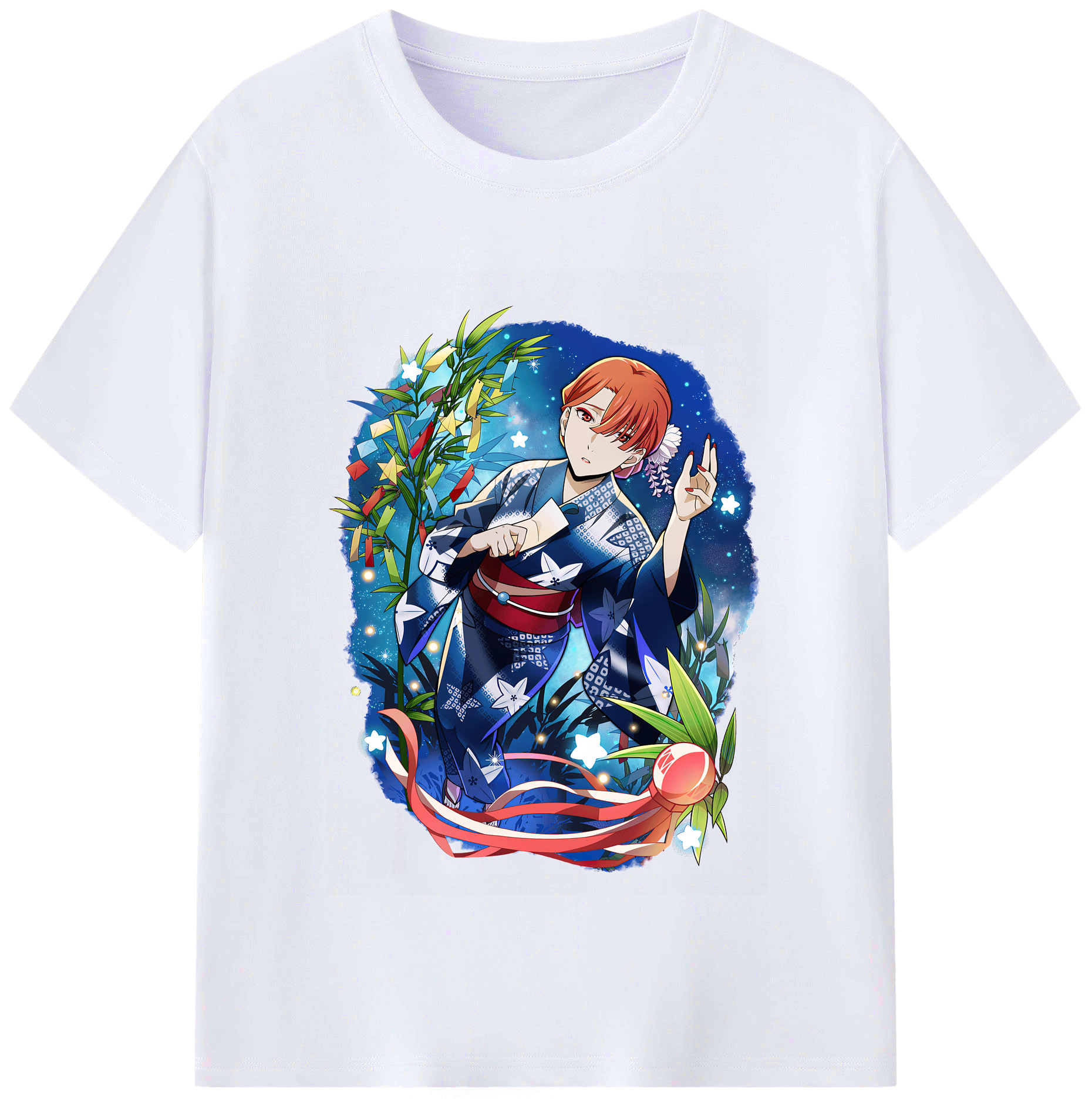 （画像用） 文豪ストレイドッグス Bungo Stray Dogs レディースカジュアルプリントTシャツ（綿100％）