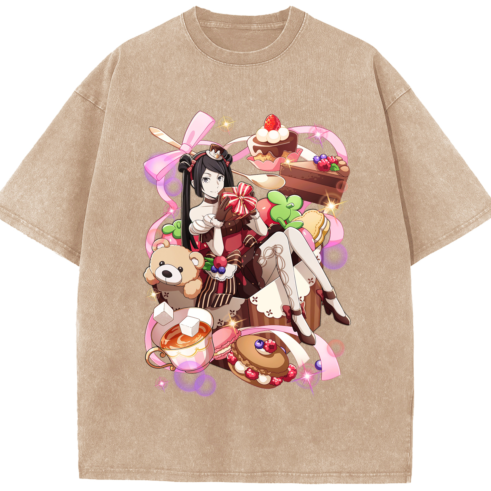 （画像用） 文豪ストレイドッグス Bungo Stray Dogs 綿100% ヴィンテージ風 半袖Tシャツ（フロントプリント）