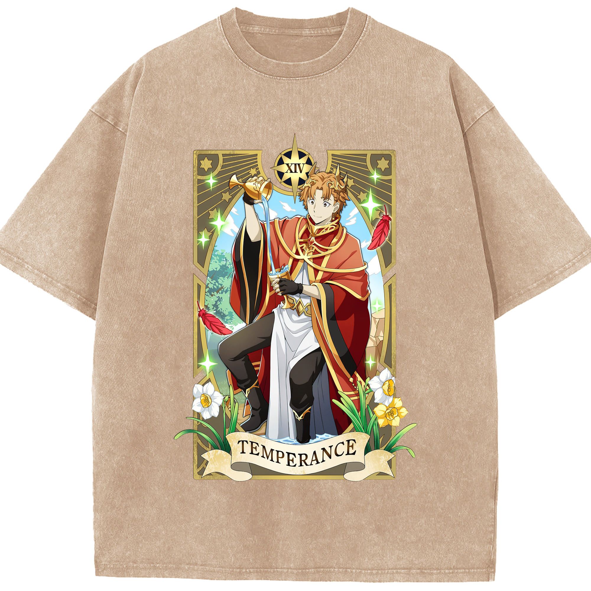 （画像用） 文豪ストレイドッグス Bungo Stray Dogs 綿100% ヴィンテージ風 半袖Tシャツ（フロントプリント）