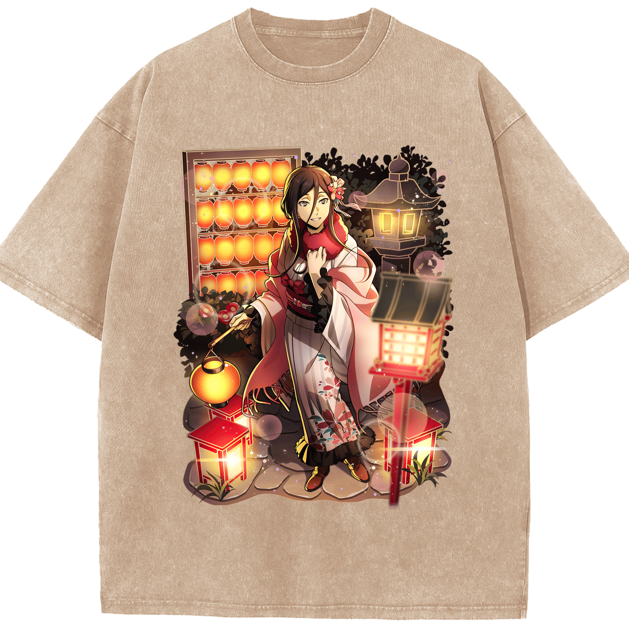 （画像用） 文豪ストレイドッグス Bungo Stray Dogs 綿100% ヴィンテージ風 半袖Tシャツ（フロントプリント）