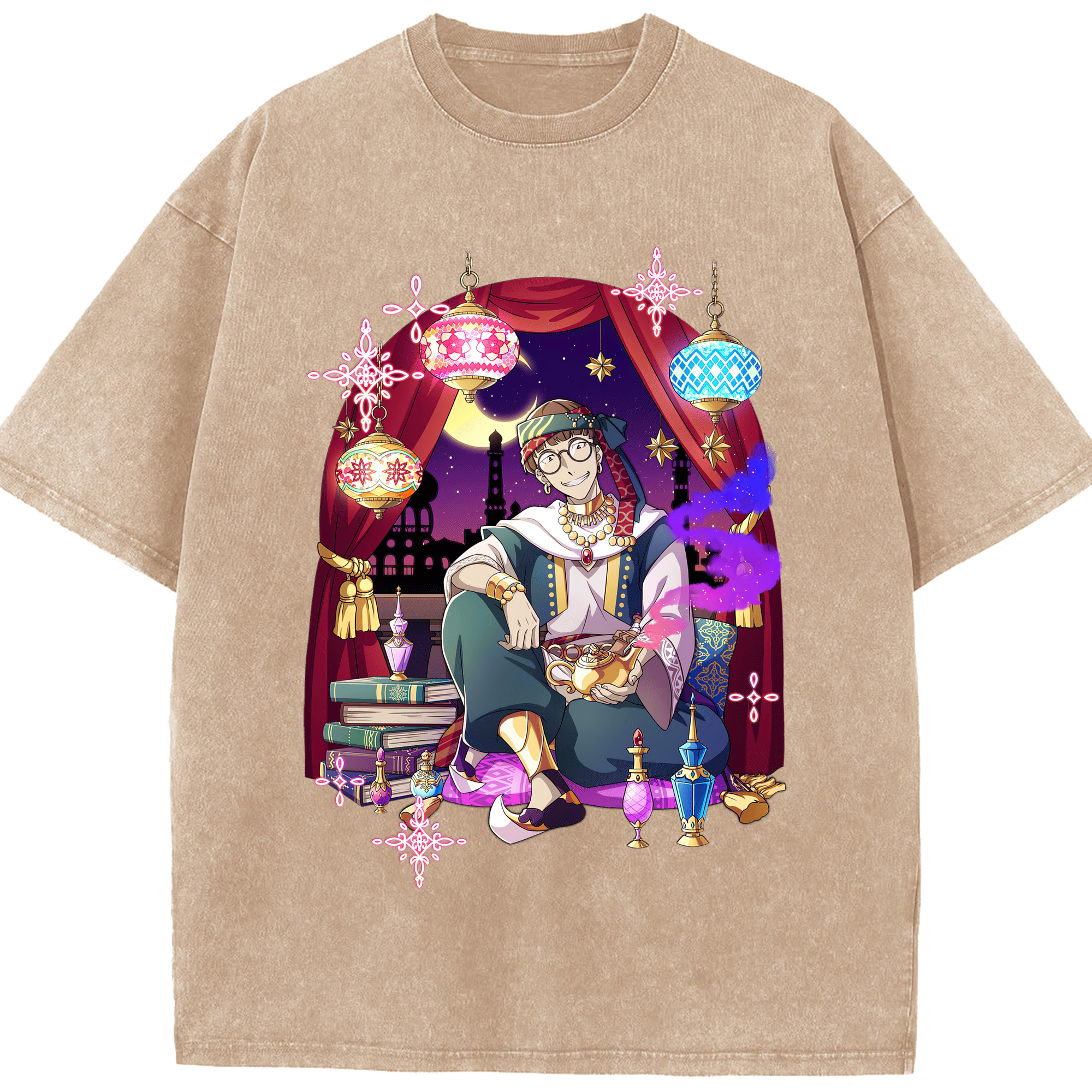 （画像用） 文豪ストレイドッグス Bungo Stray Dogs 綿100% ヴィンテージ風 半袖Tシャツ（フロントプリント）
