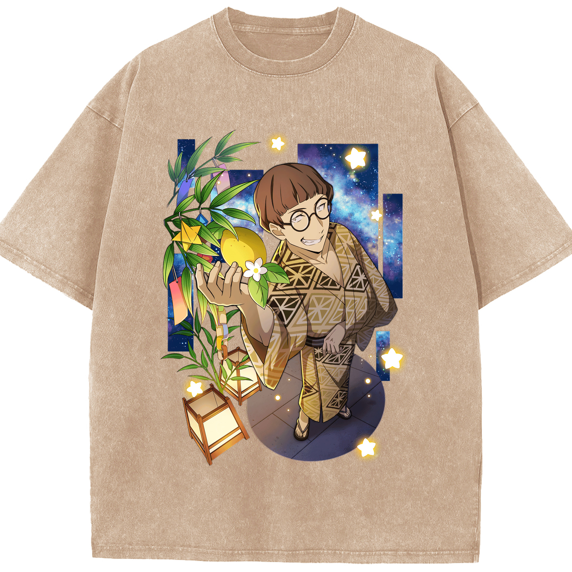 （画像用） 文豪ストレイドッグス Bungo Stray Dogs 綿100% ヴィンテージ風 半袖Tシャツ（フロントプリント）