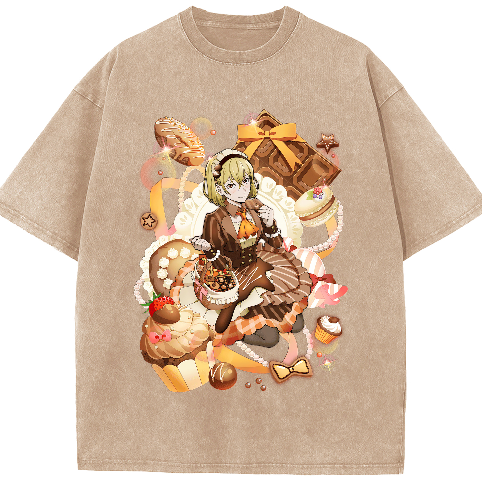 （画像用） 文豪ストレイドッグス Bungo Stray Dogs 綿100% ヴィンテージ風 半袖Tシャツ（フロントプリント）