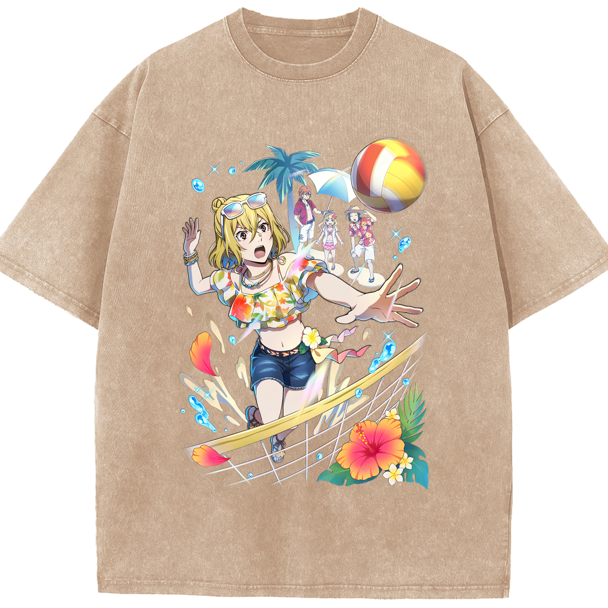 （画像用） 文豪ストレイドッグス Bungo Stray Dogs 綿100% ヴィンテージ風 半袖Tシャツ（フロントプリント）