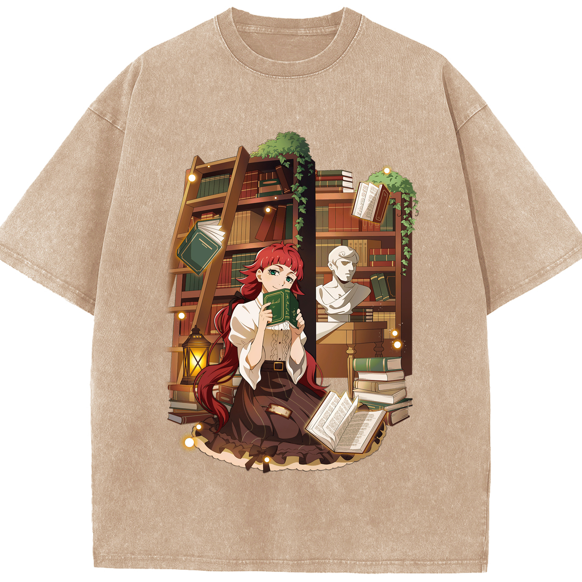（画像用） 文豪ストレイドッグス Bungo Stray Dogs 綿100% ヴィンテージ風 半袖Tシャツ（フロントプリント）
