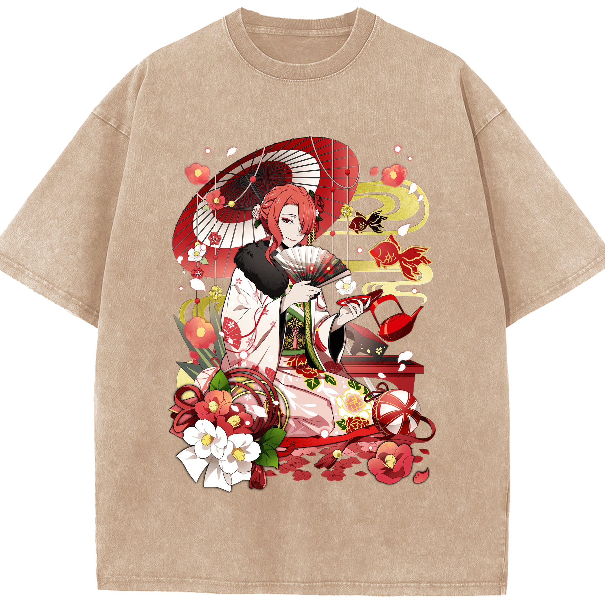 （画像用） 文豪ストレイドッグス Bungo Stray Dogs 綿100% ヴィンテージ風 半袖Tシャツ（フロントプリント）