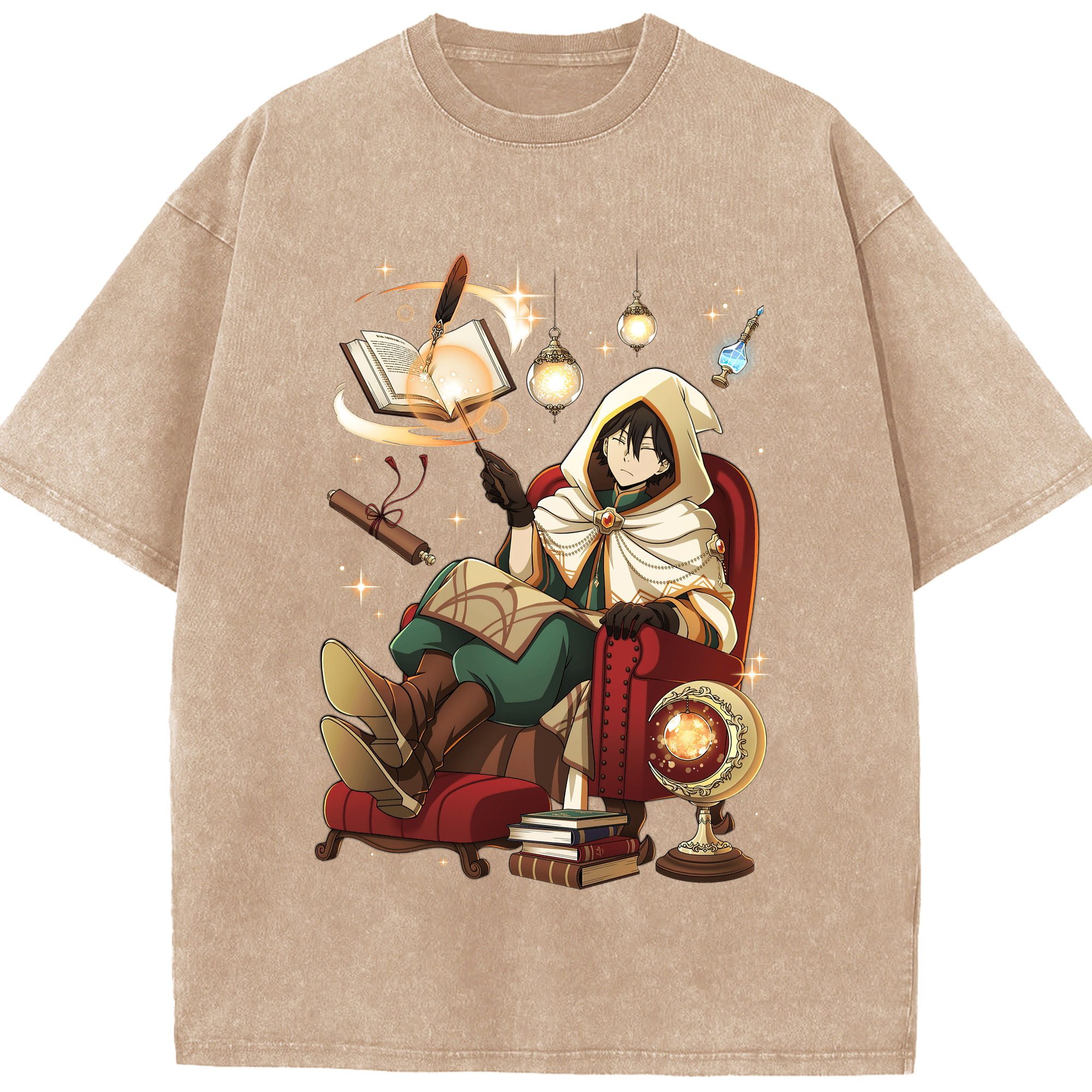 （画像用） 文豪ストレイドッグス Bungo Stray Dogs 綿100% ヴィンテージ風 半袖Tシャツ（フロントプリント）