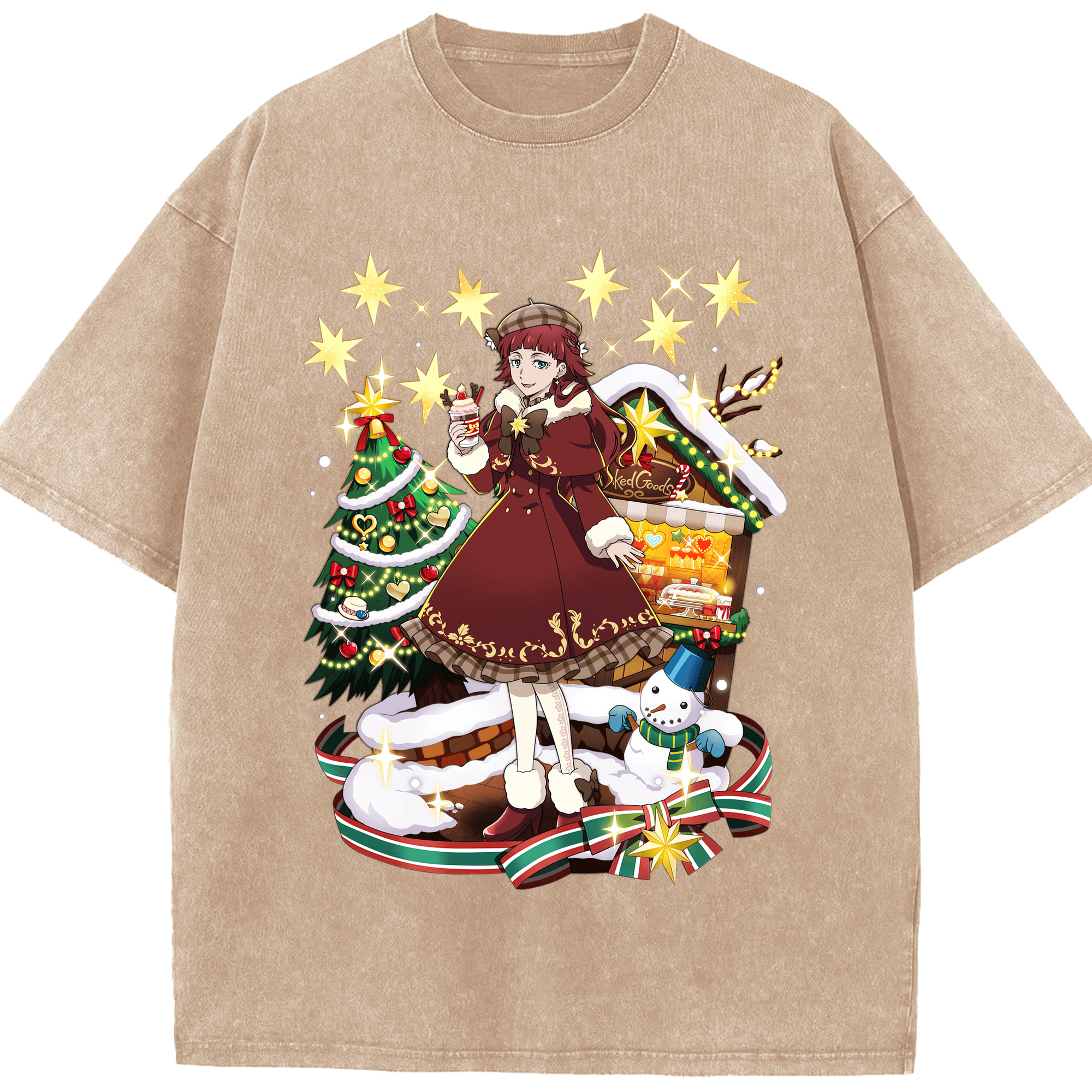 （画像用） 文豪ストレイドッグス Bungo Stray Dogs 綿100% ヴィンテージ風 半袖Tシャツ（フロントプリント）