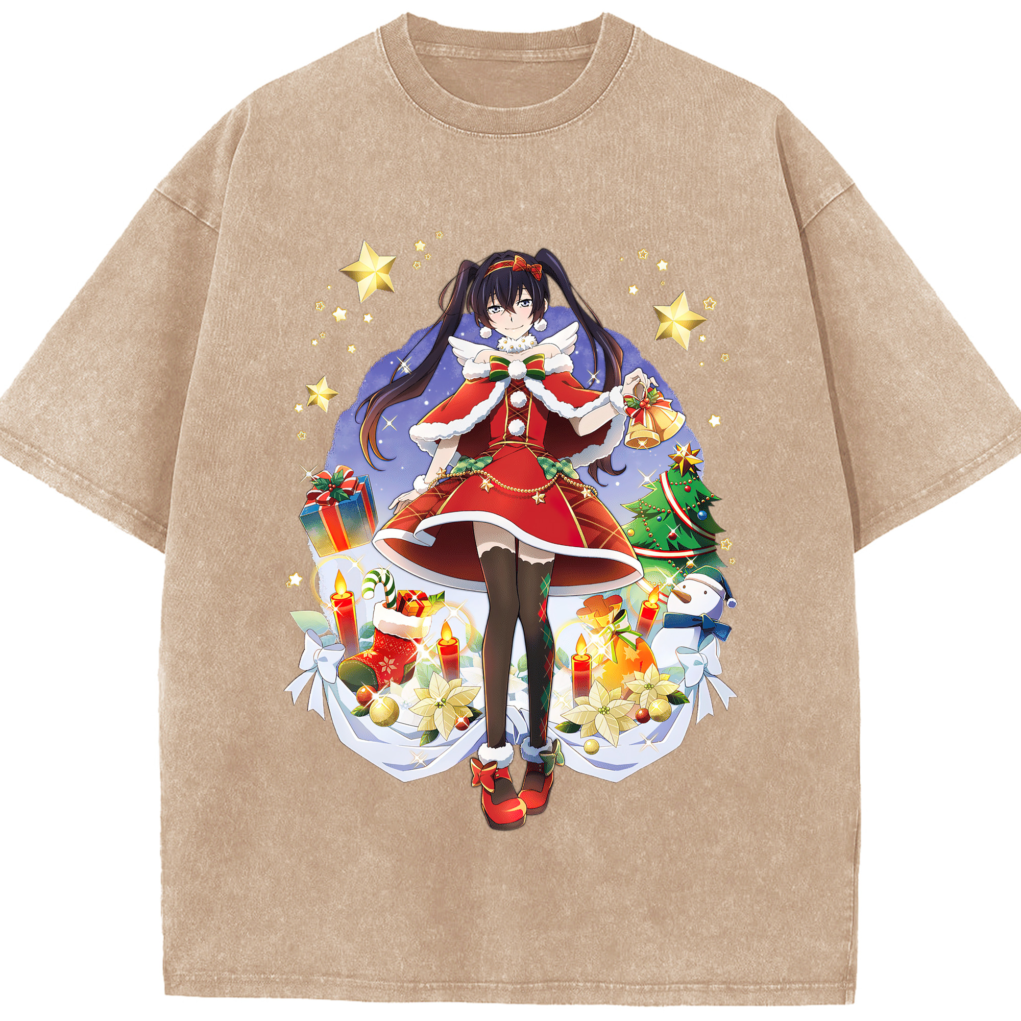（画像用） 文豪ストレイドッグス Bungo Stray Dogs 綿100% ヴィンテージ風 半袖Tシャツ（フロントプリント）