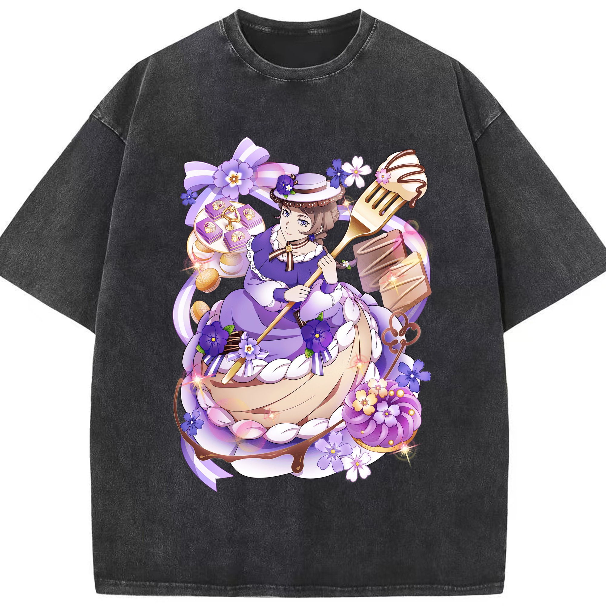 （画像用） 文豪ストレイドッグス Bungo Stray Dogs 綿100% ヴィンテージ風 半袖Tシャツ（フロントプリント）