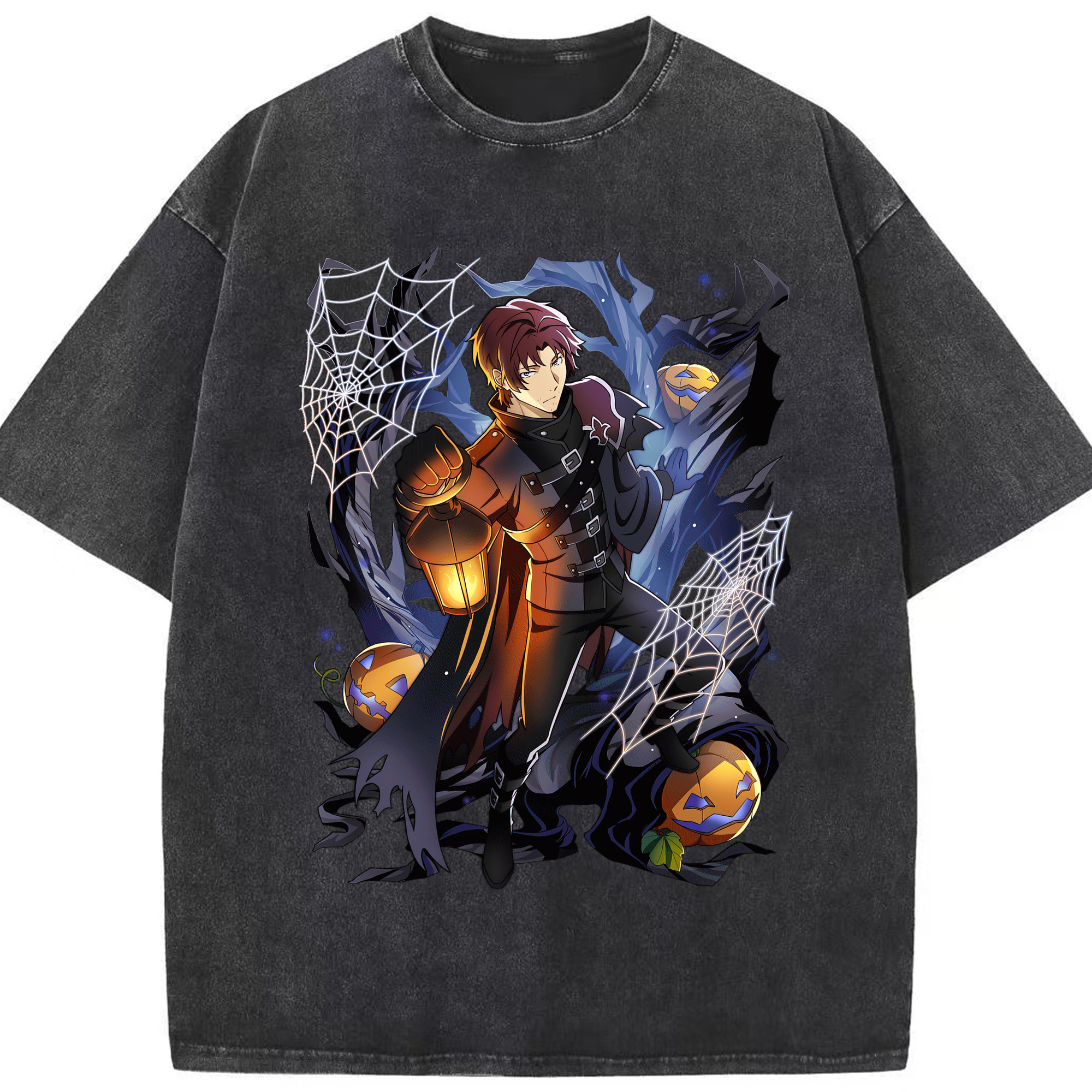 （画像用） 文豪ストレイドッグス Bungo Stray Dogs 綿100% ヴィンテージ風 半袖Tシャツ（フロントプリント）