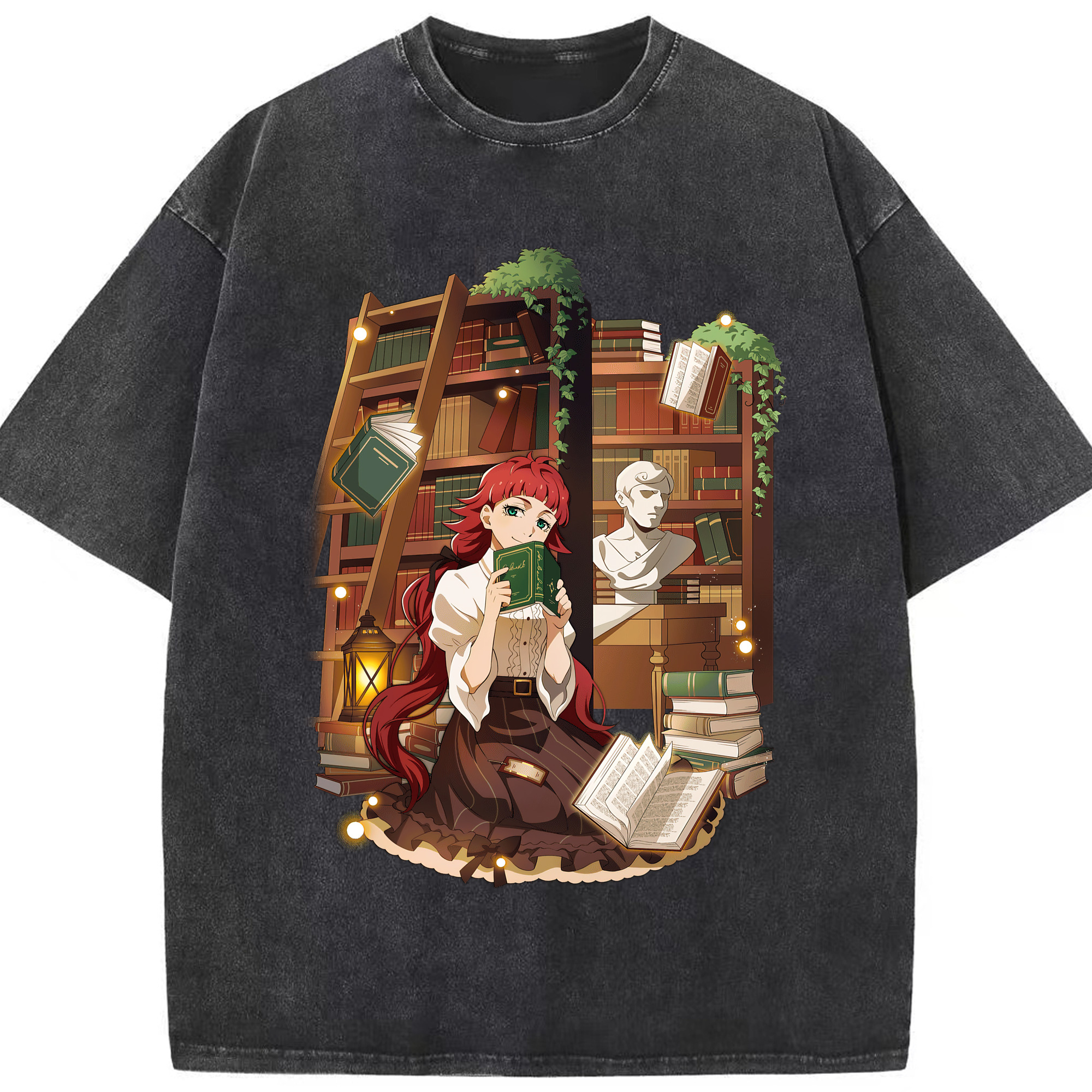 （画像用） 文豪ストレイドッグス Bungo Stray Dogs 綿100% ヴィンテージ風 半袖Tシャツ（フロントプリント）
