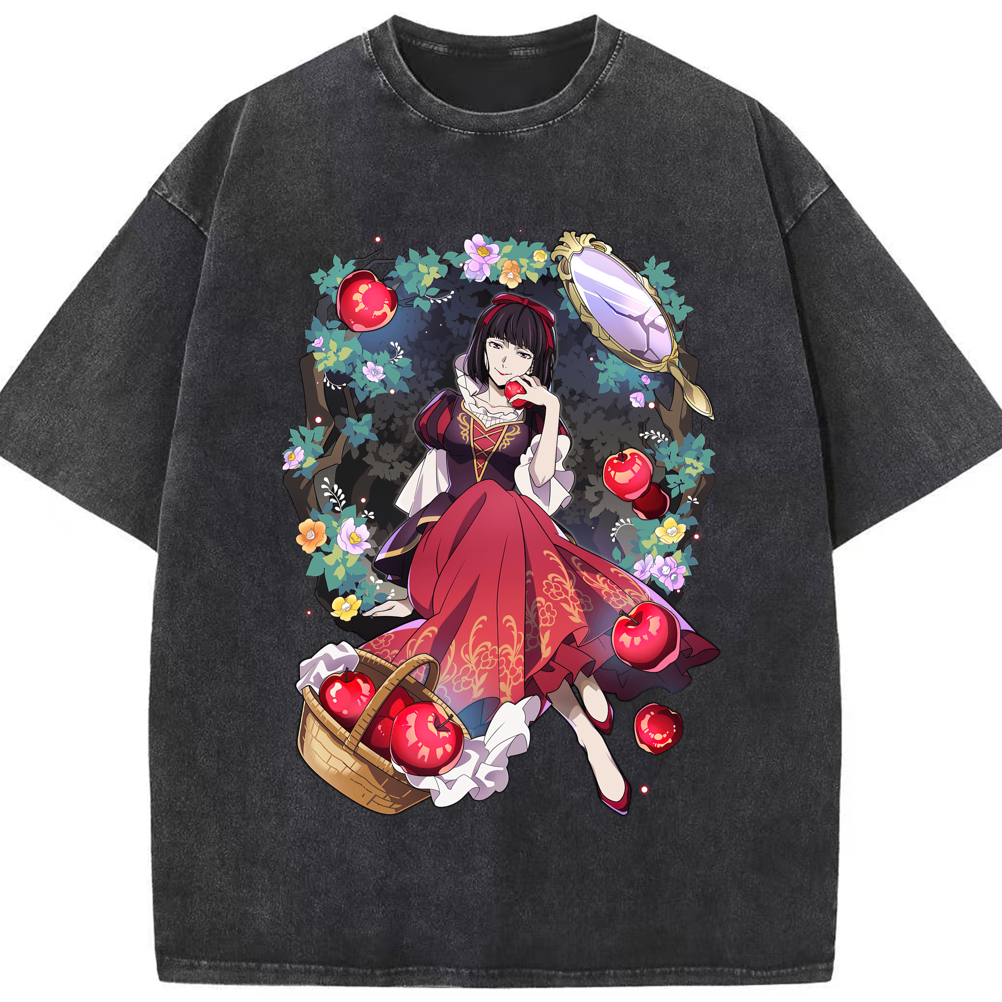 （画像用） 文豪ストレイドッグス Bungo Stray Dogs 綿100% ヴィンテージ風 半袖Tシャツ（フロントプリント）