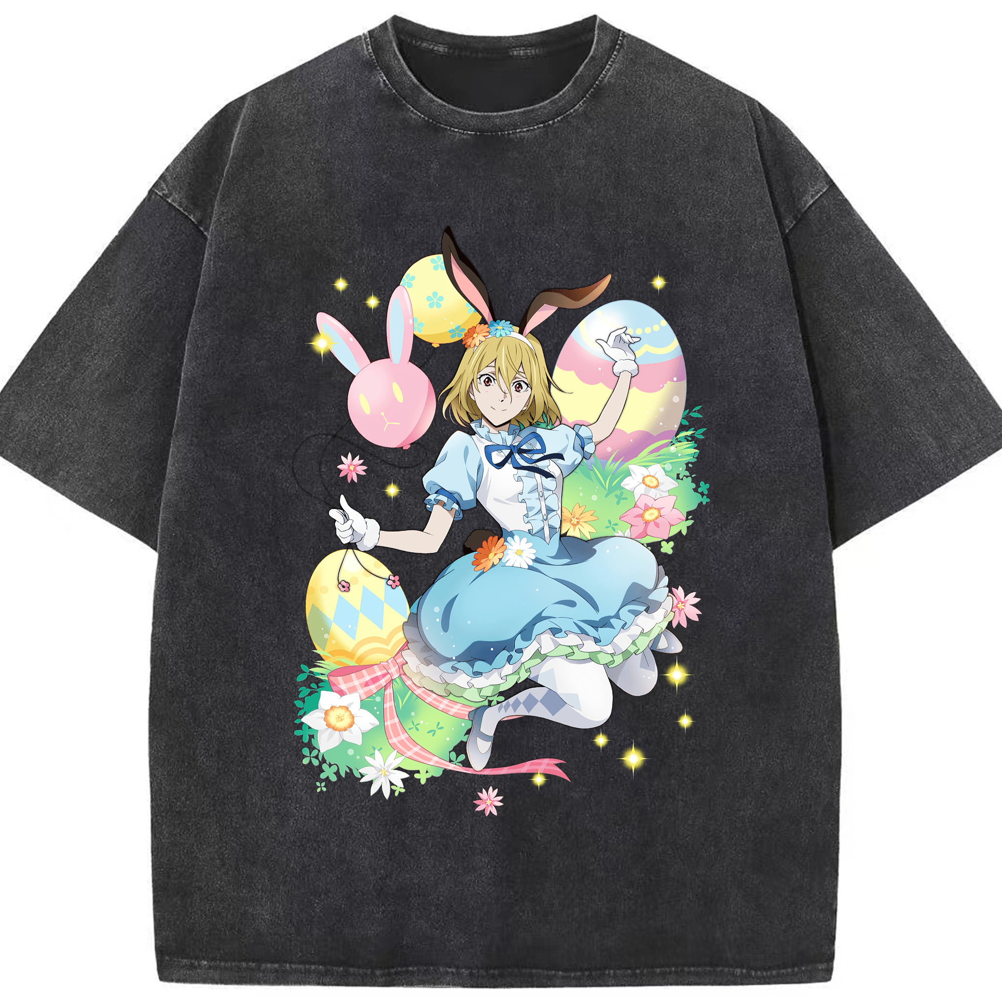（画像用） 文豪ストレイドッグス Bungo Stray Dogs 綿100% ヴィンテージ風 半袖Tシャツ（フロントプリント）