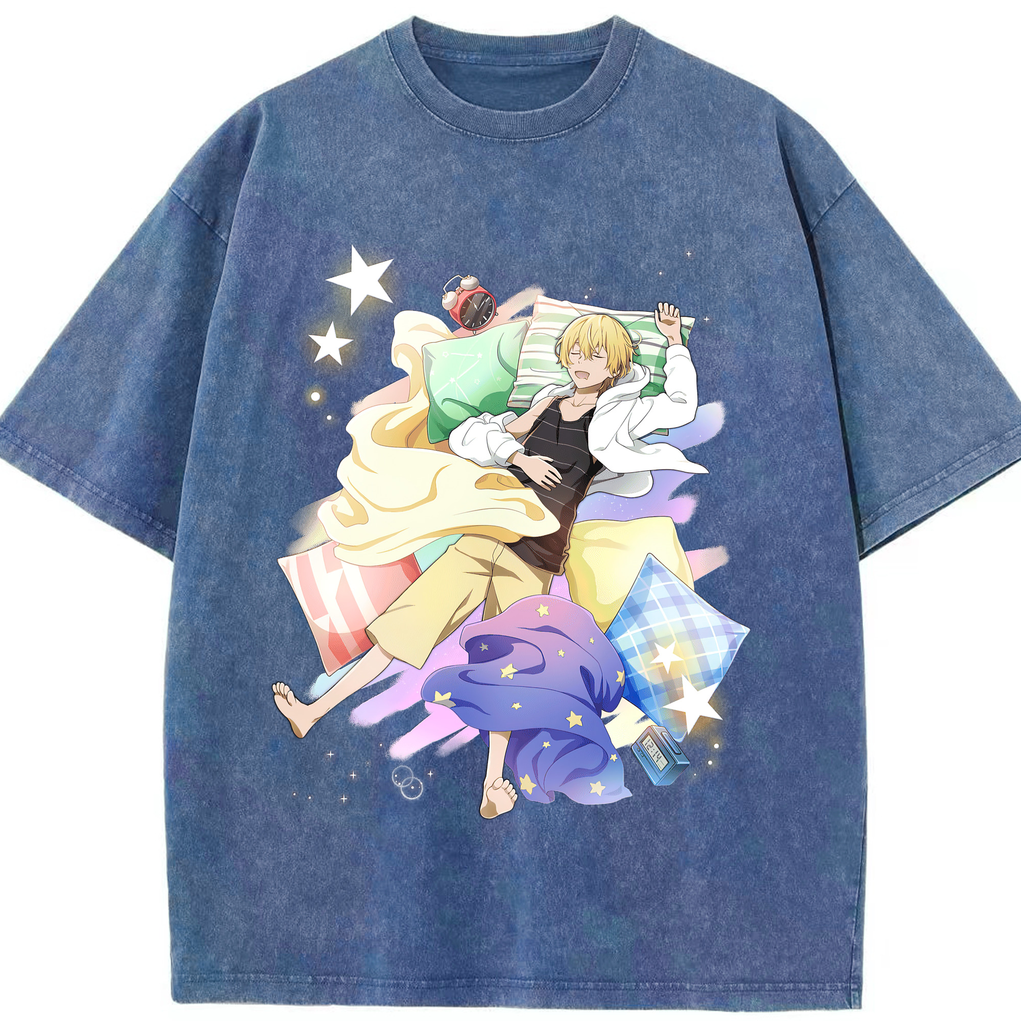 （画像用） 文豪ストレイドッグス Bungo Stray Dogs 綿100% ヴィンテージ風 半袖Tシャツ（フロントプリント）