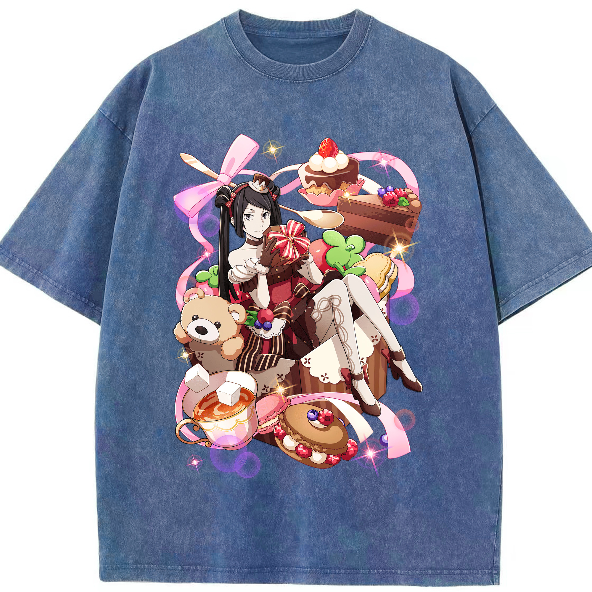 （画像用） 文豪ストレイドッグス Bungo Stray Dogs 綿100% ヴィンテージ風 半袖Tシャツ（フロントプリント）