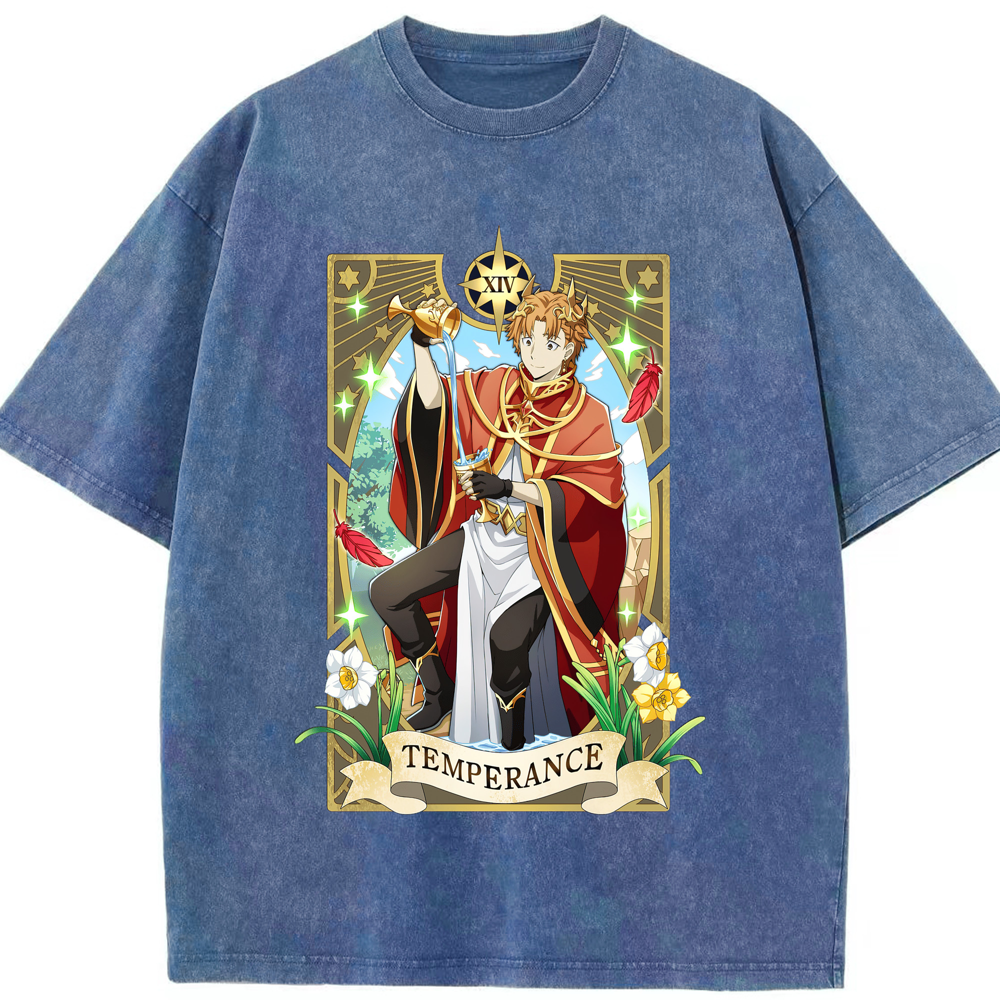 （画像用） 文豪ストレイドッグス Bungo Stray Dogs 綿100% ヴィンテージ風 半袖Tシャツ（フロントプリント）
